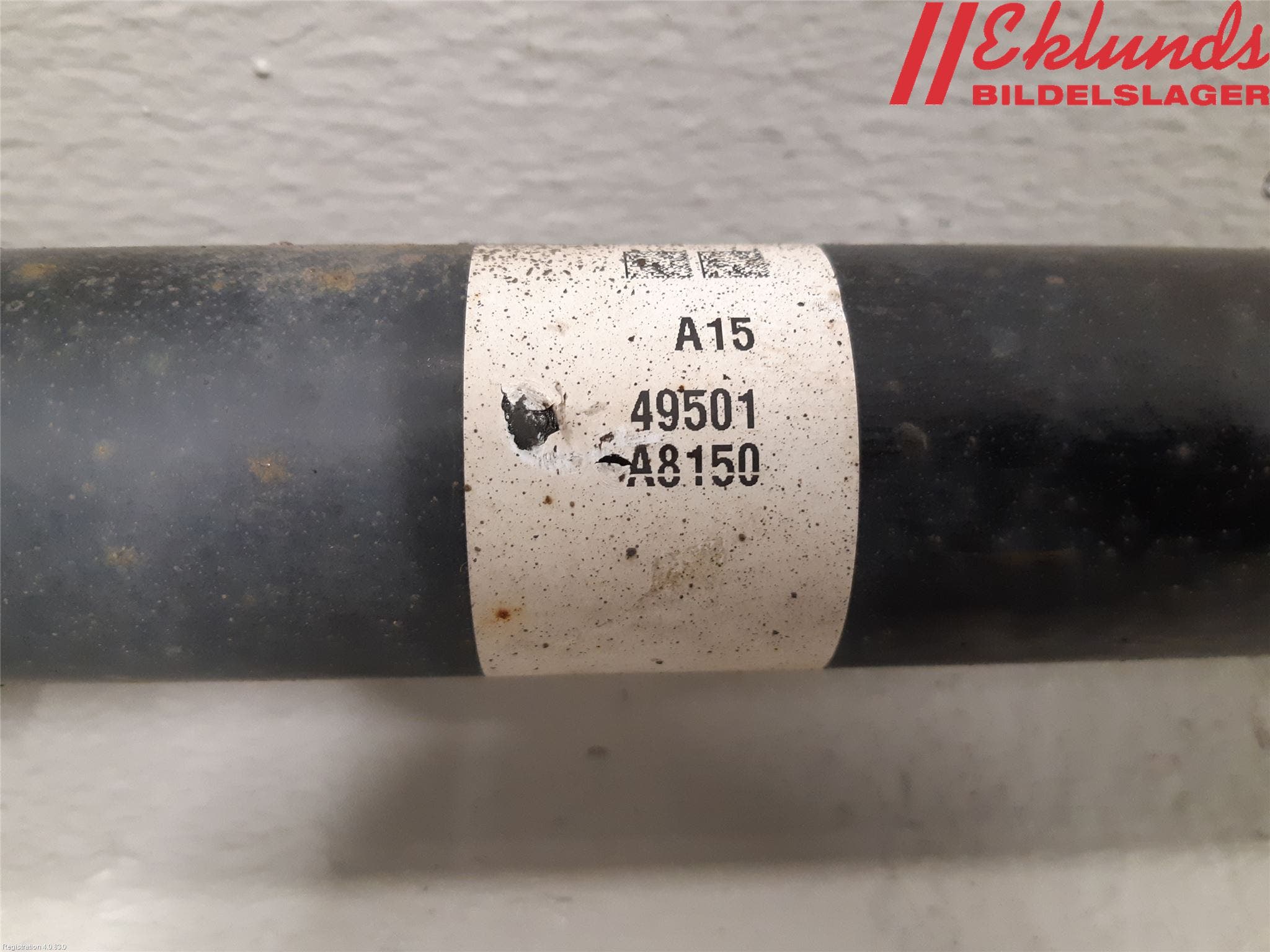 Kia OPTIMA 16-20 Drivaxel Fram Höger