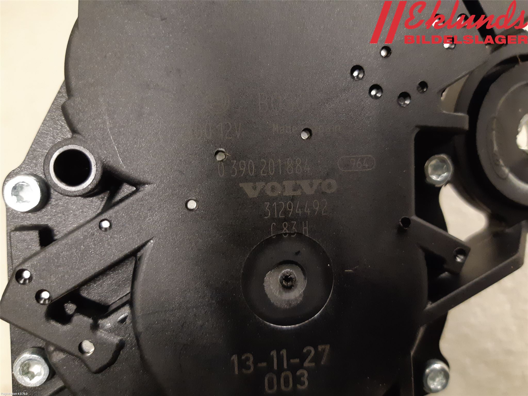 Volvo V60 14-18 Torkarmotor Baklucka