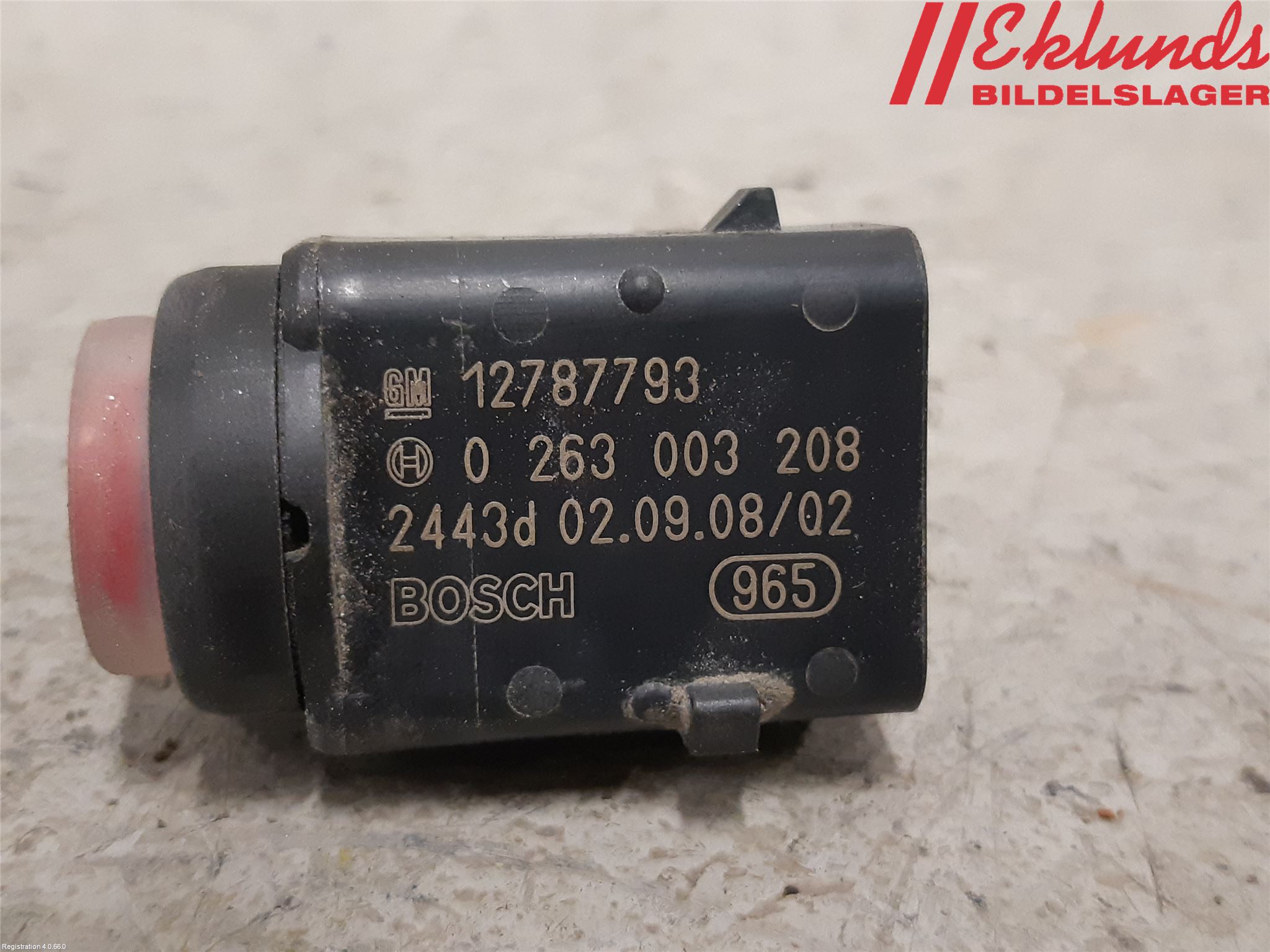 Saab 9-3 VER2/VER3 08-15 Parkeringshjälp Backsensor