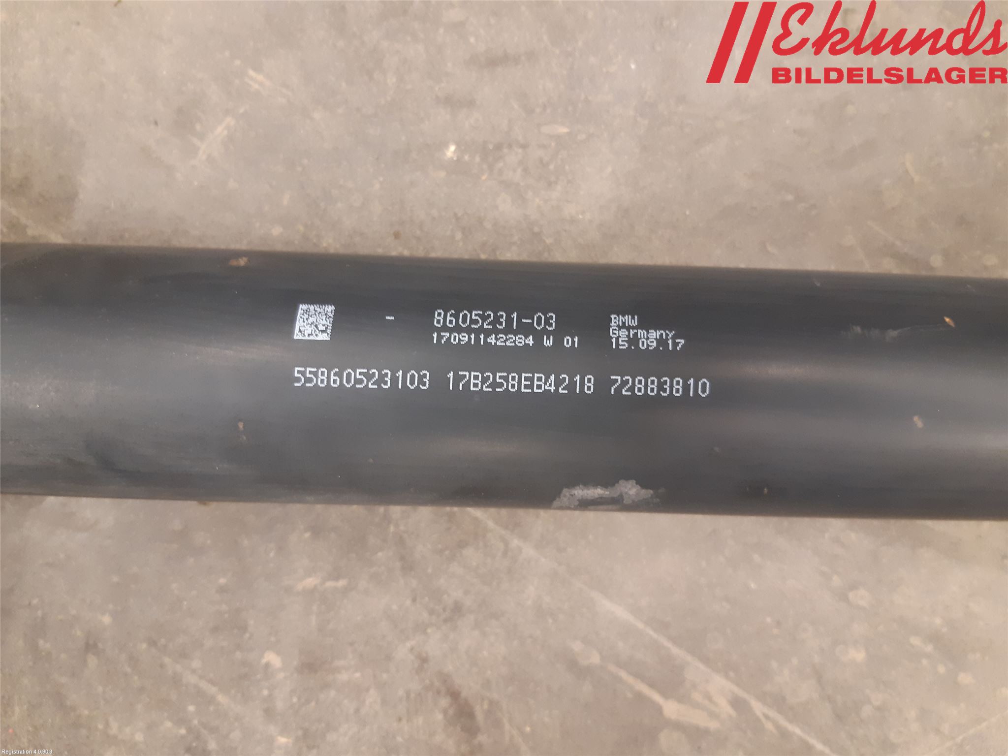 BMW 3 F30/F31/F80 12-19 Mellanaxel Komp