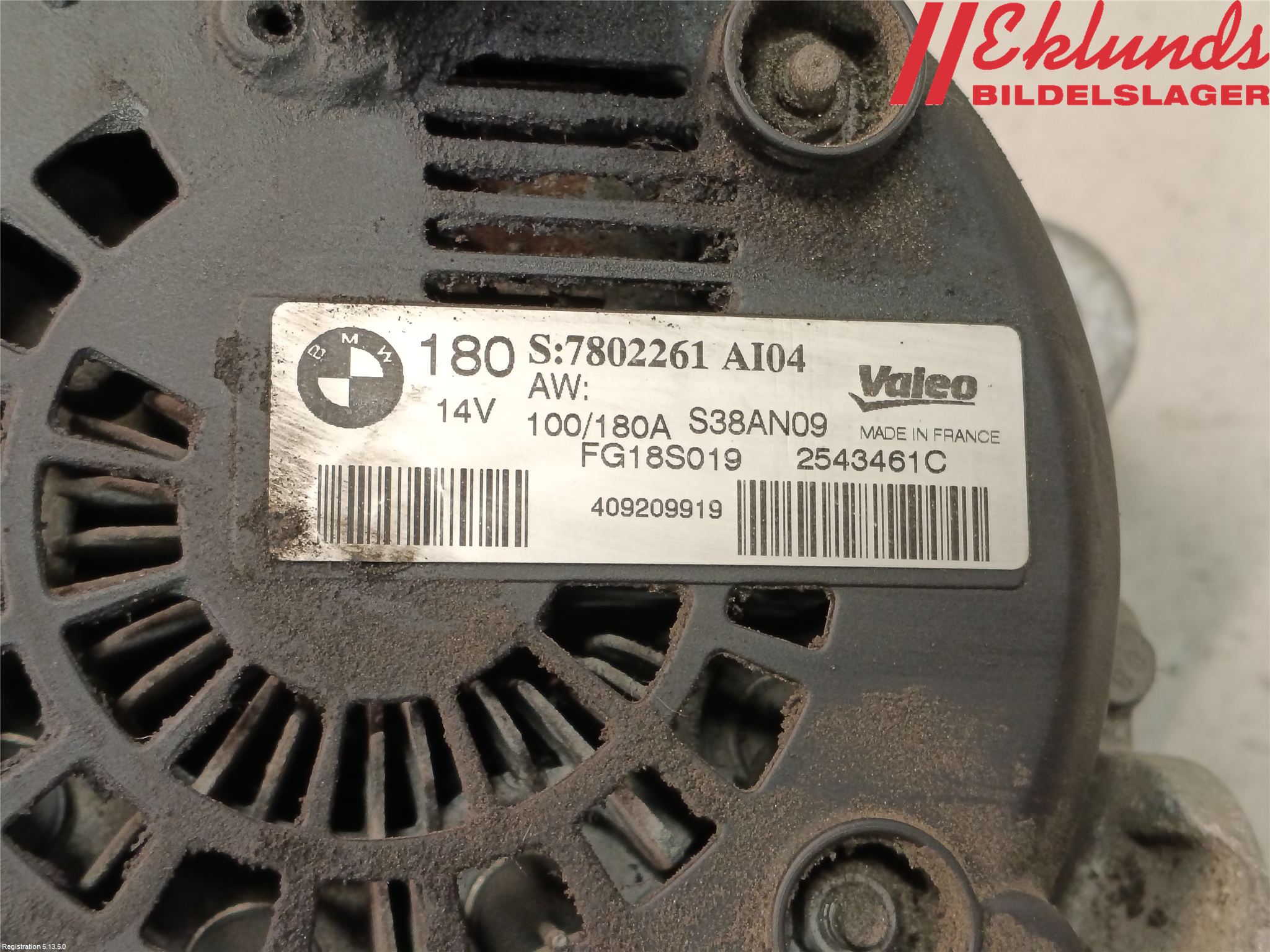 BMW 1 E87/81 5D/3D 03-11 Generator
