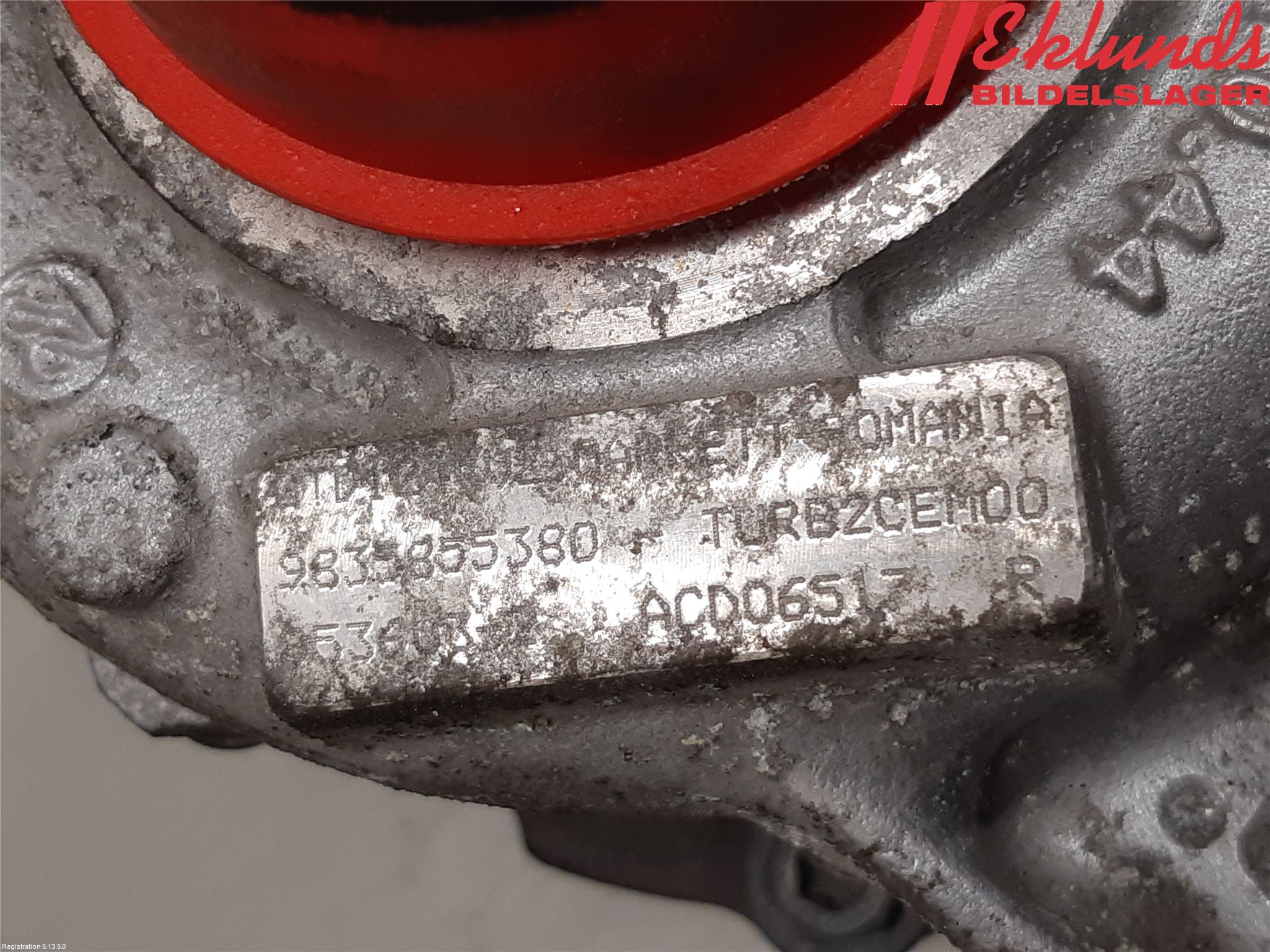 Fiat DOBLO CARGO Turboaggregat