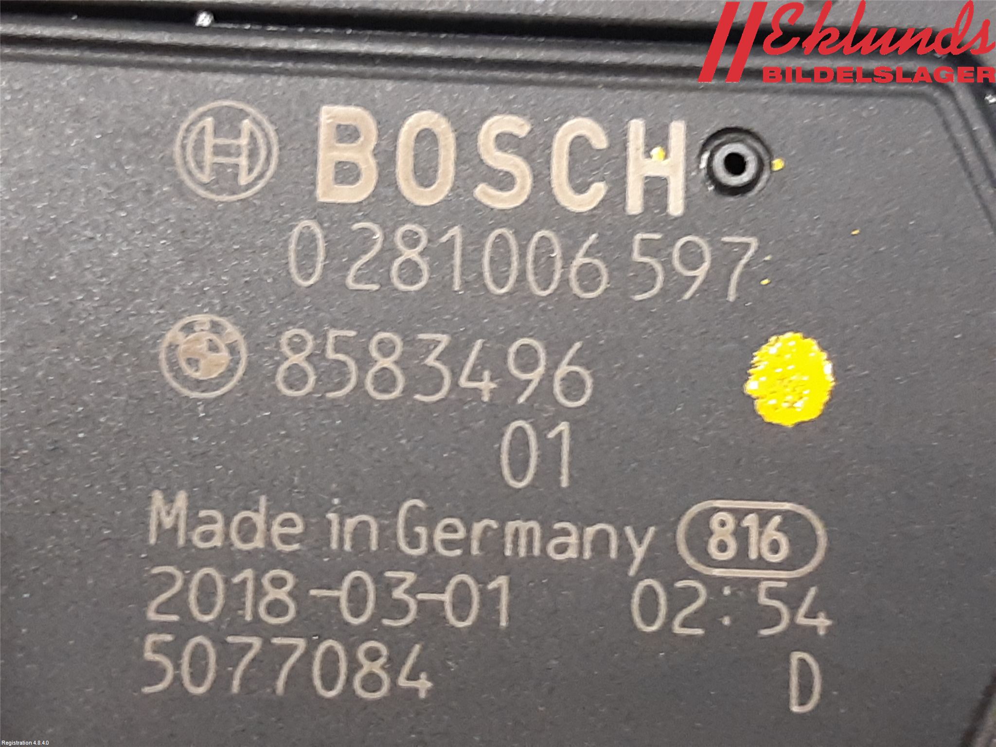 BMW X1 F48 15-22 Injluftmassamätare