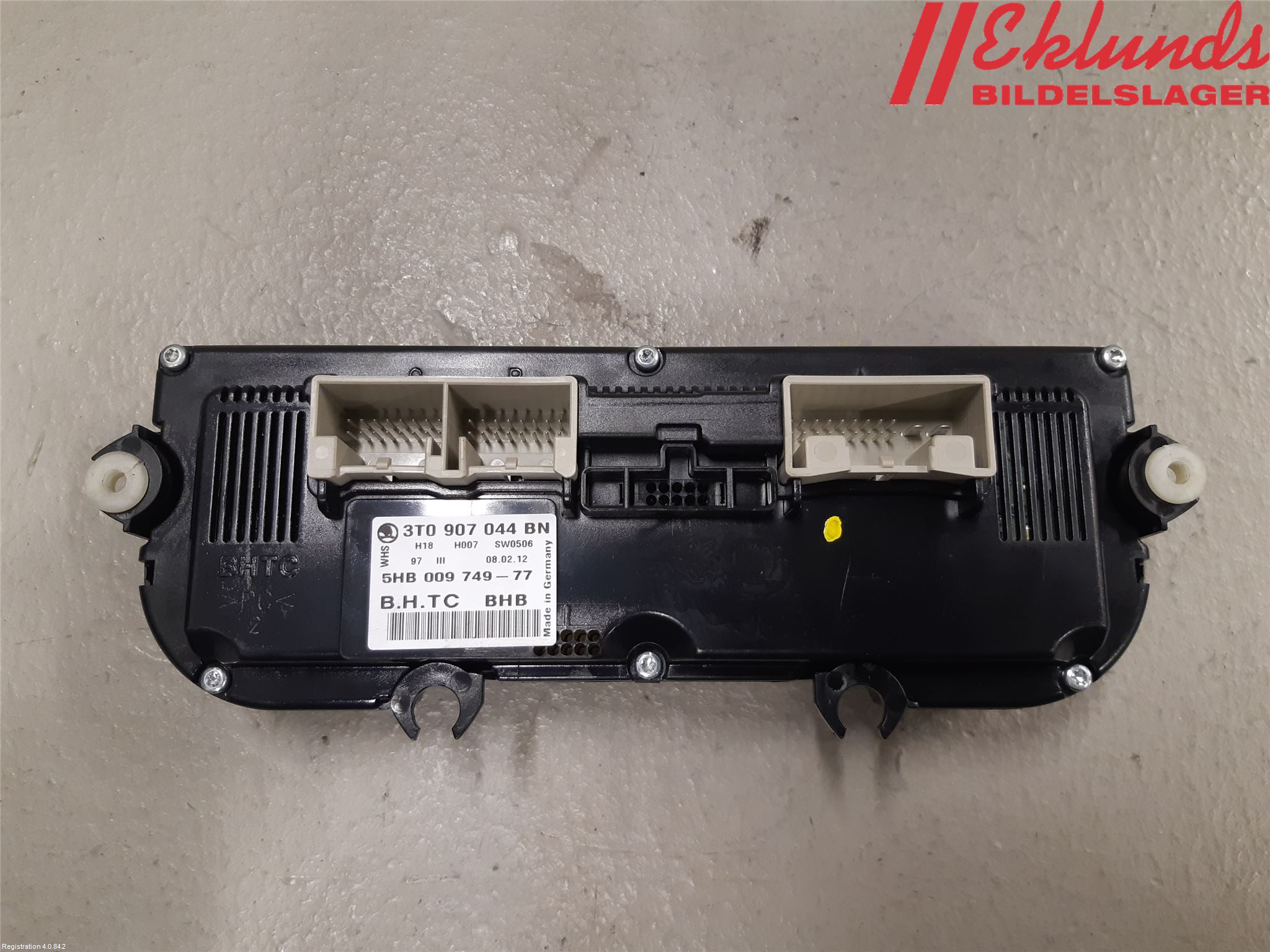 Skoda YETI Ac Styrenhet Ac Manöveren