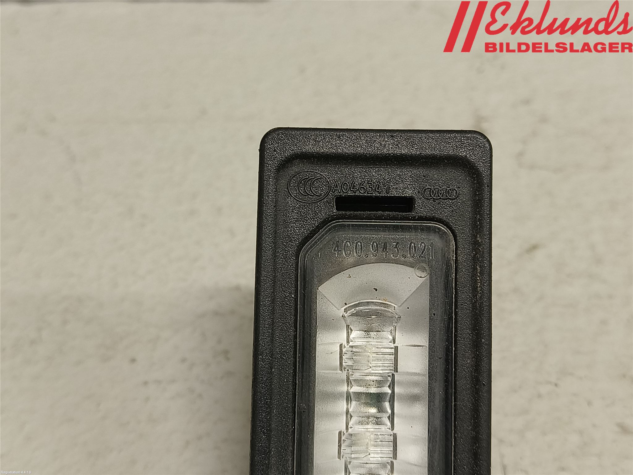 Audi A4 12-15 Skylt Belysning