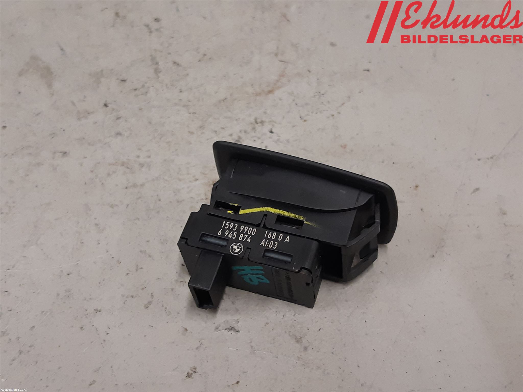 BMW X6 E71/E72   08-14 Strömställare Elhiss