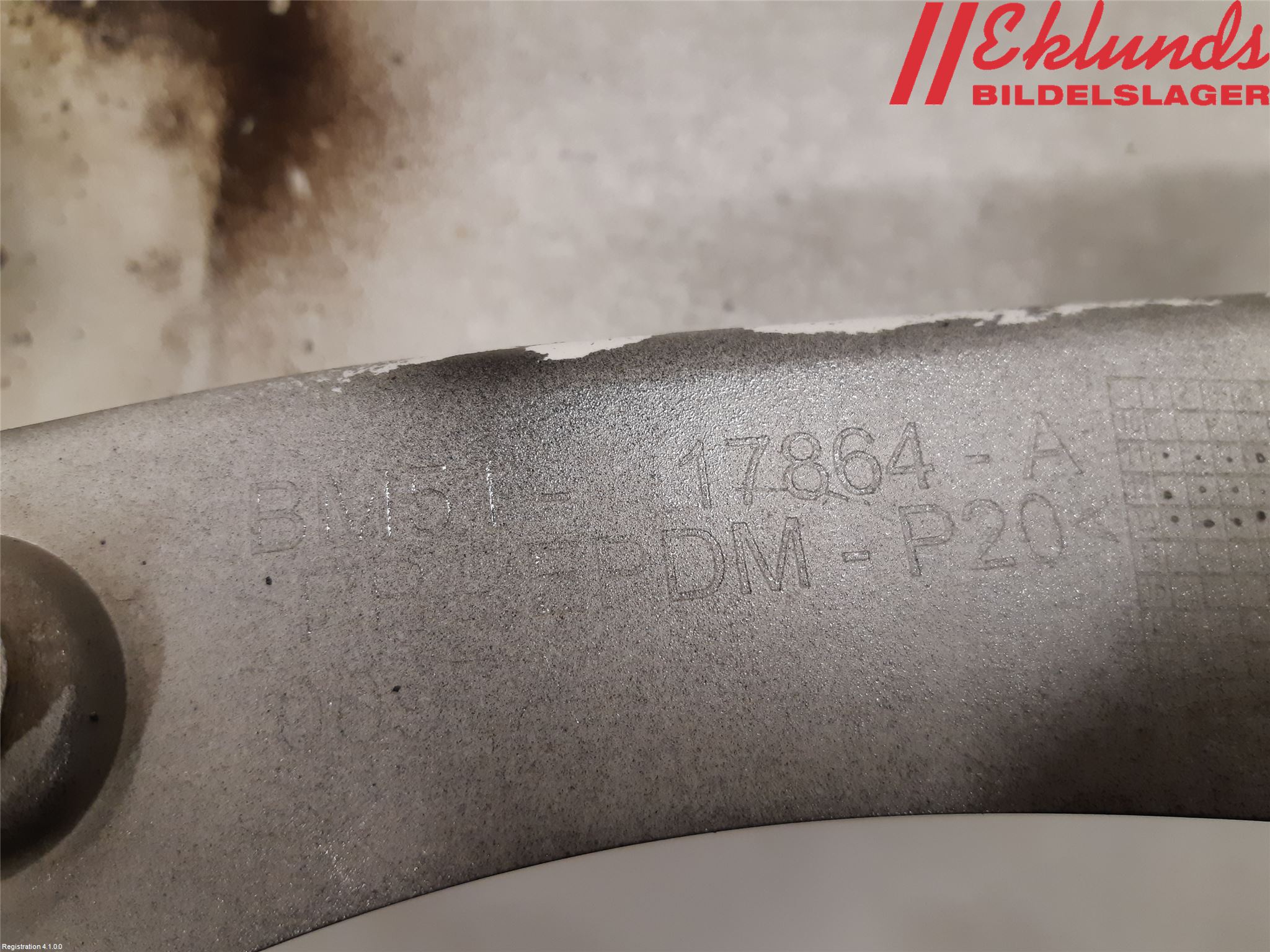 Ford FOCUS 11-14 Stötfångardel Bak Hö