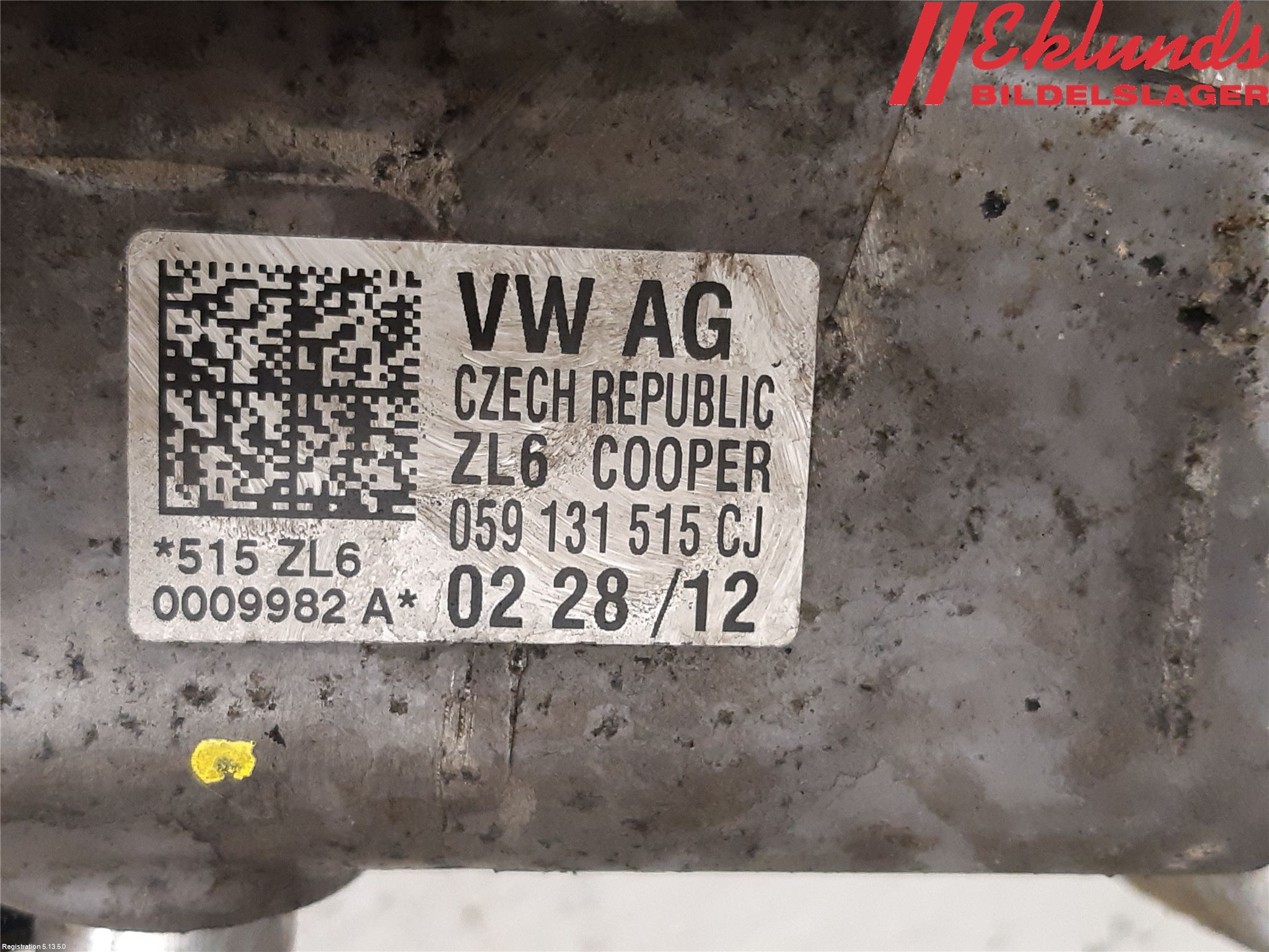 Audi A6 ALLROAD 12-18 Avgaskylare