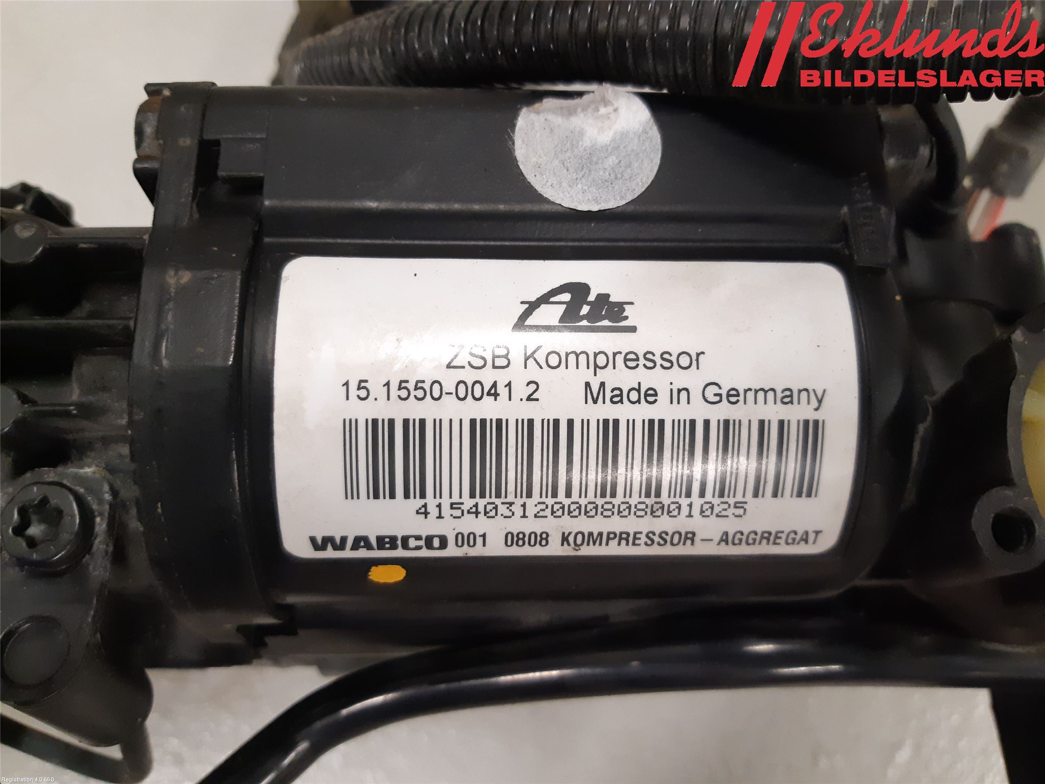 Audi A8/S8 4E  02-09 Kompressor Stöt-Fjädring