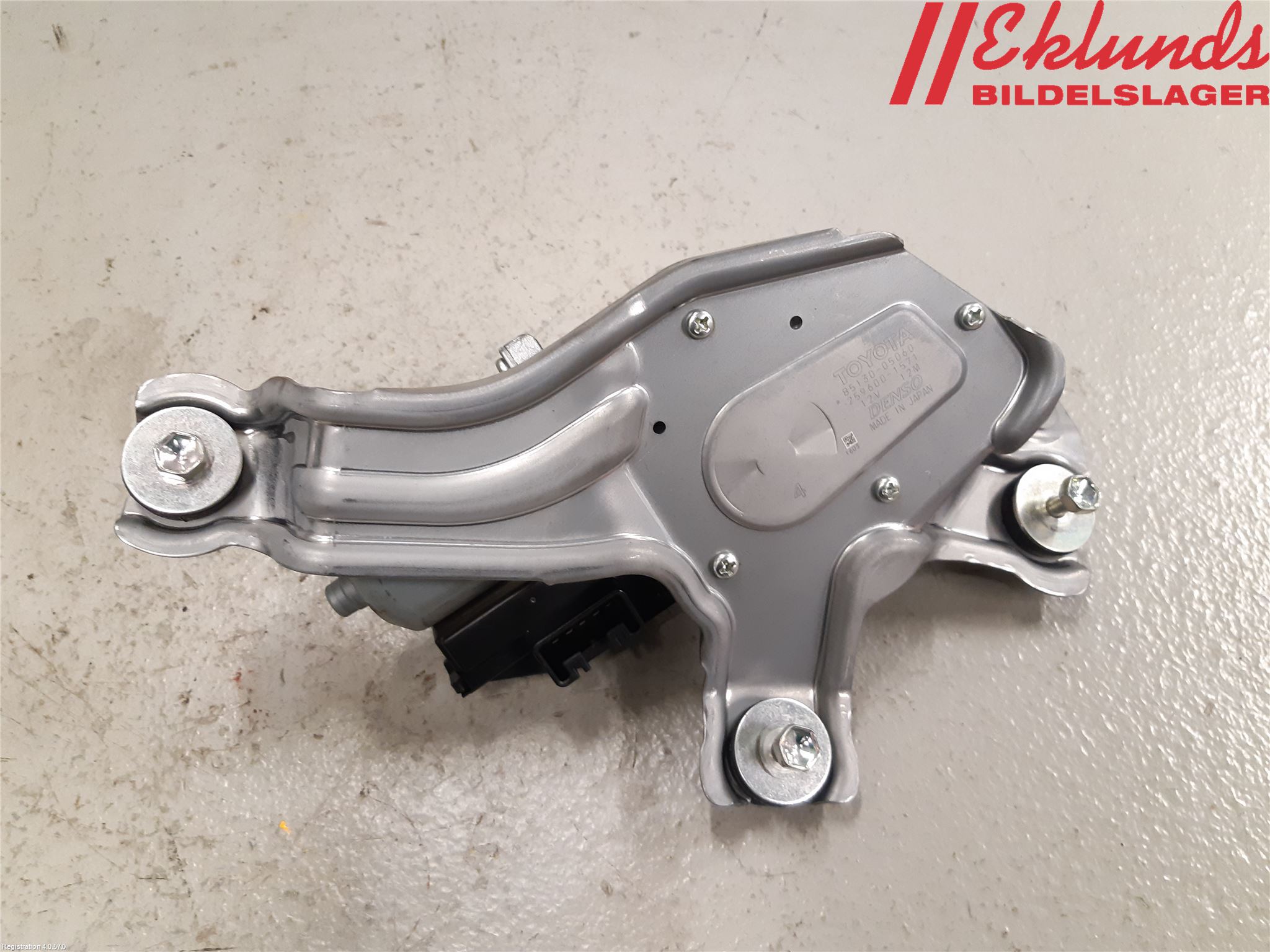 Toyota AVENSIS 09-15 Torkarmotor Baklucka