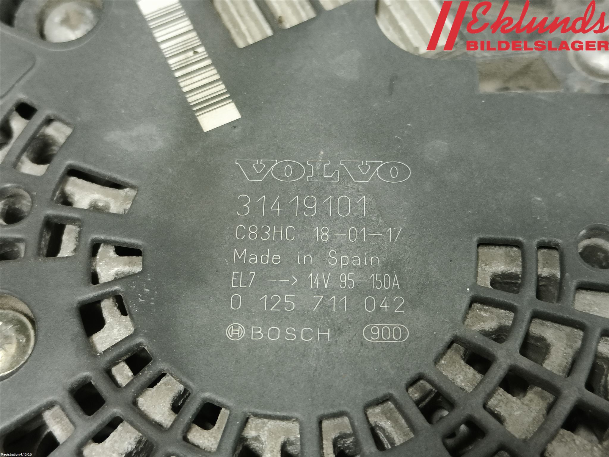 Volvo V60 14-18 Generator