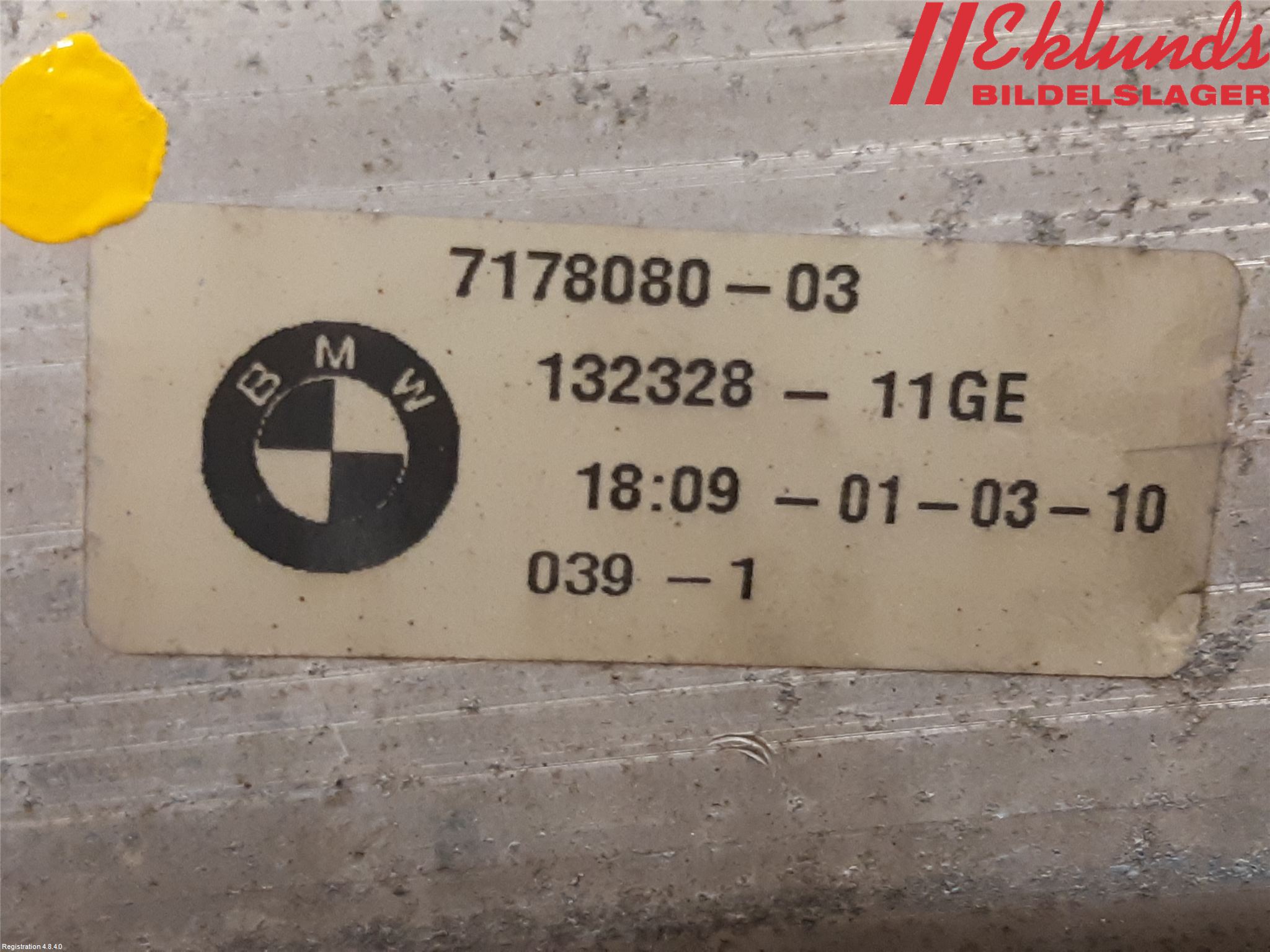 BMW 5 E60/61 Sed/Tou 02-10 Stötfångarbalk Fram