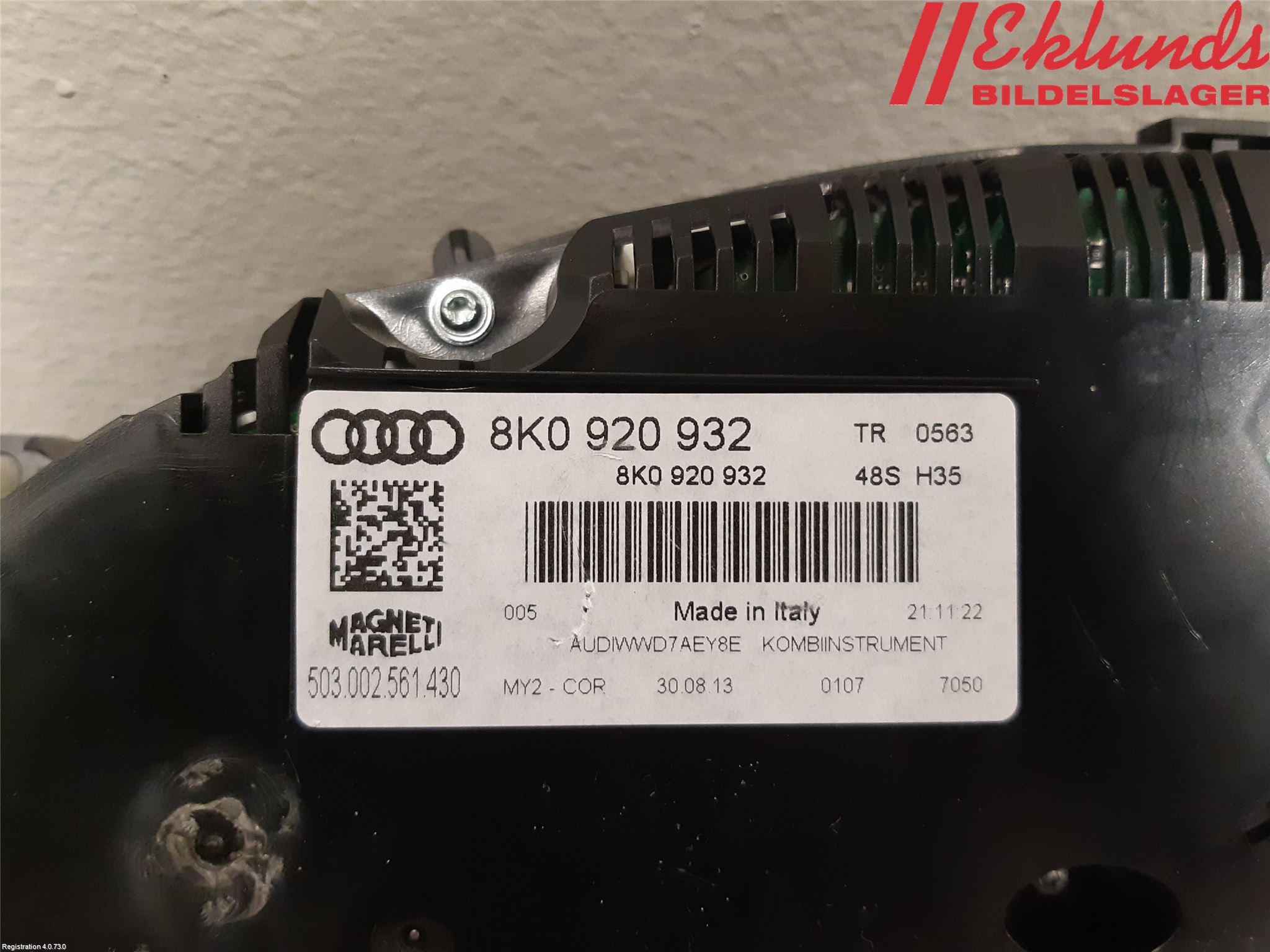 Audi A4 12-15 Instrument Komb