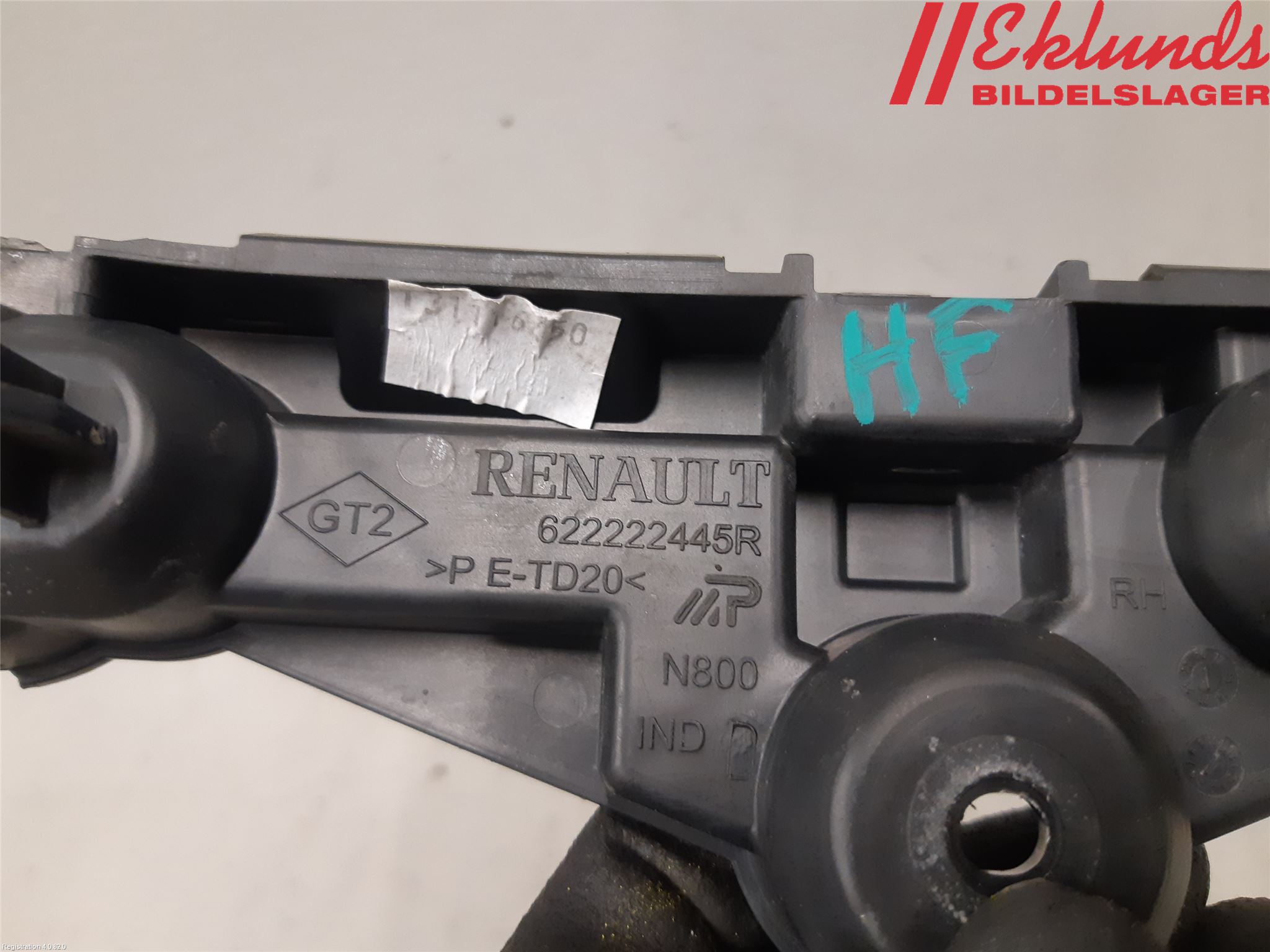 Dacia LOGAN MCV/STEPWAY Stötfångarfäste Fram Hö