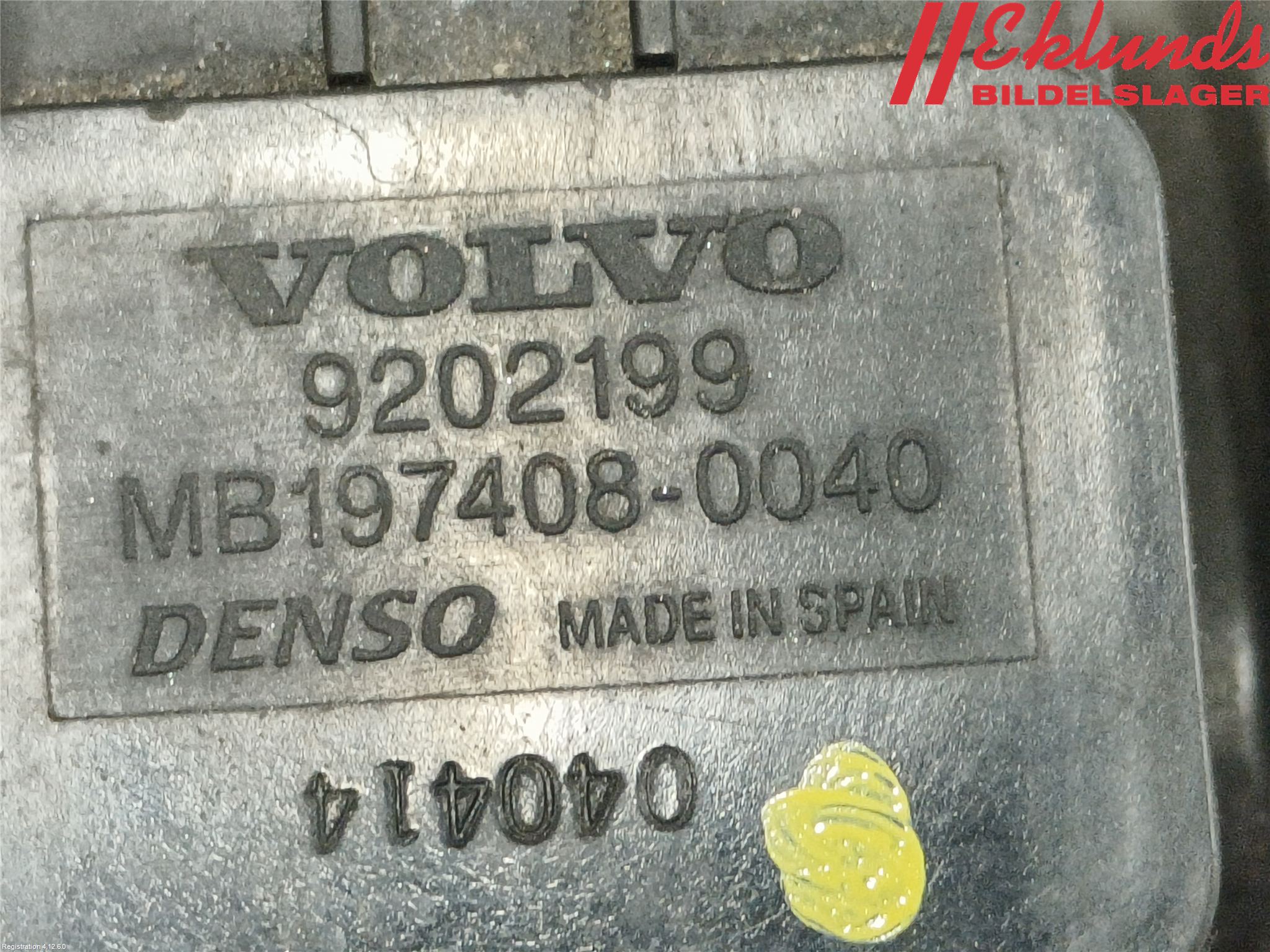 Volvo V70 00-04 Injluftmassamätare