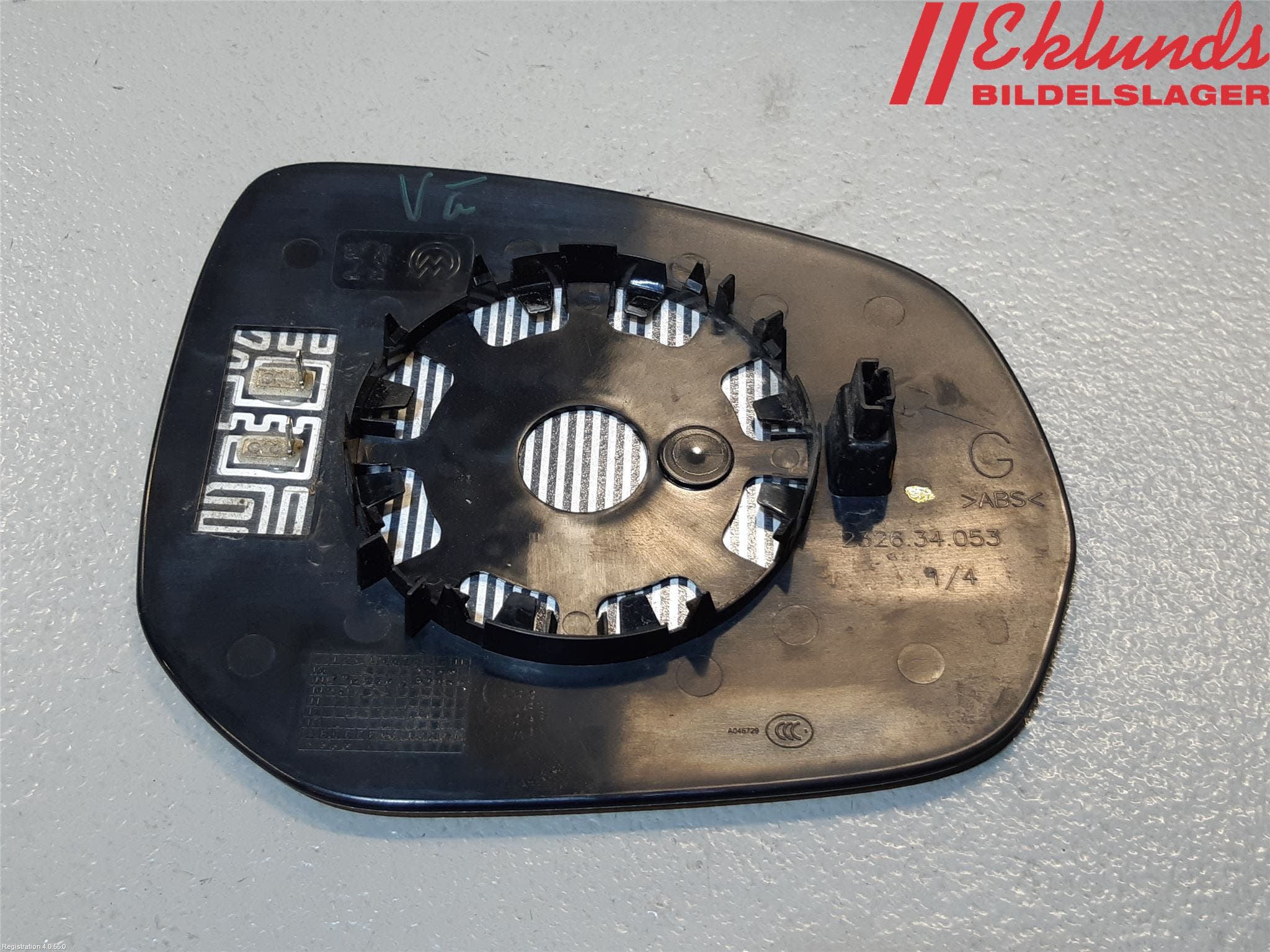 Peugeot 3008 09-16 Spegelglas Vä