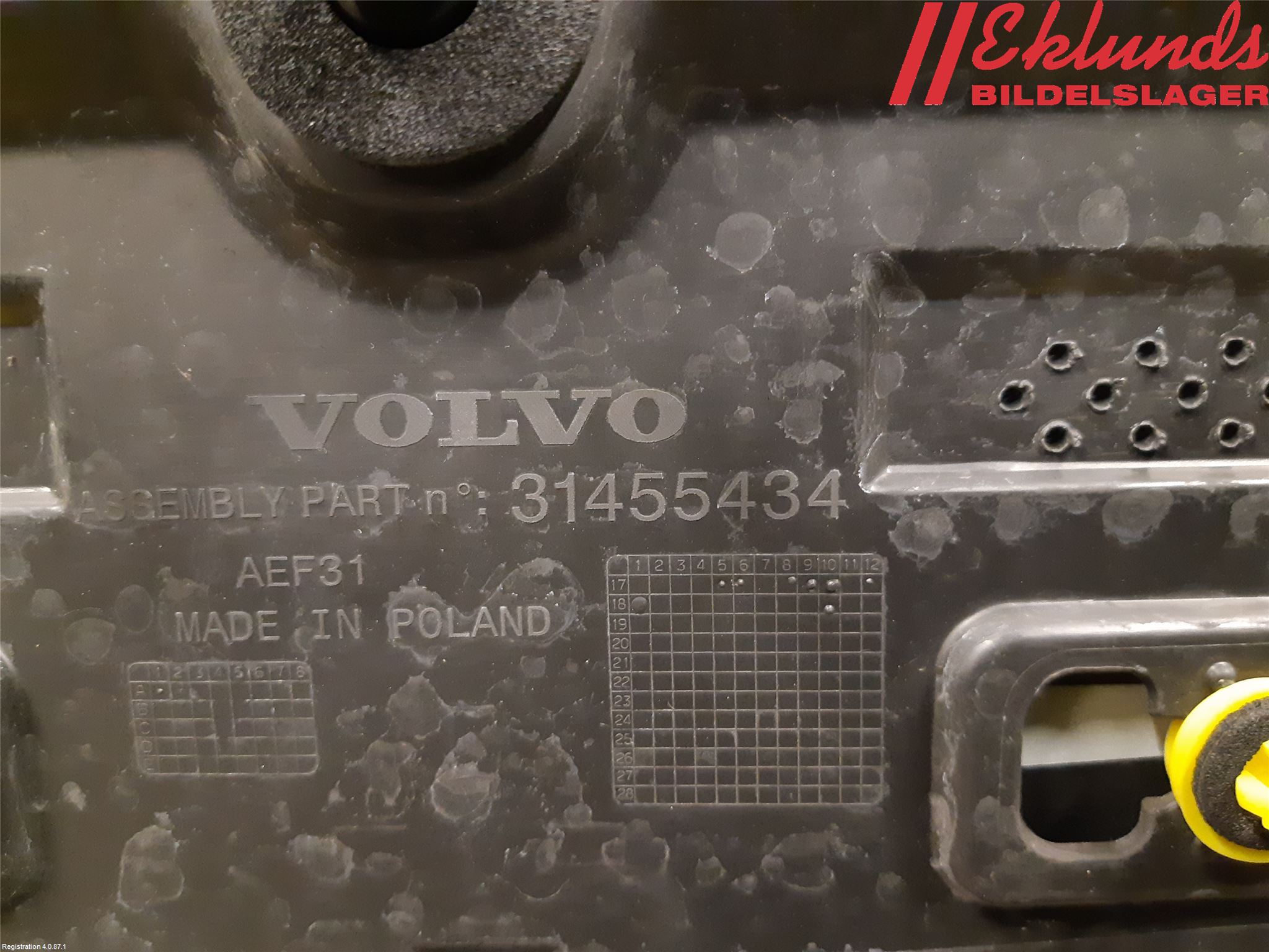 Volvo V60 19- Spoiler Baklucka