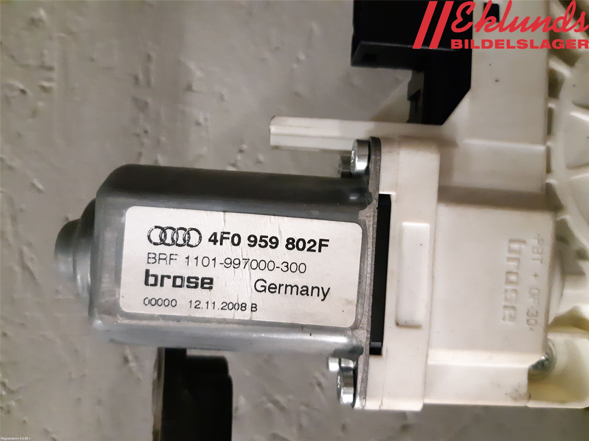 Audi A6/S6     05-11 Fönsterhiss El Kompl