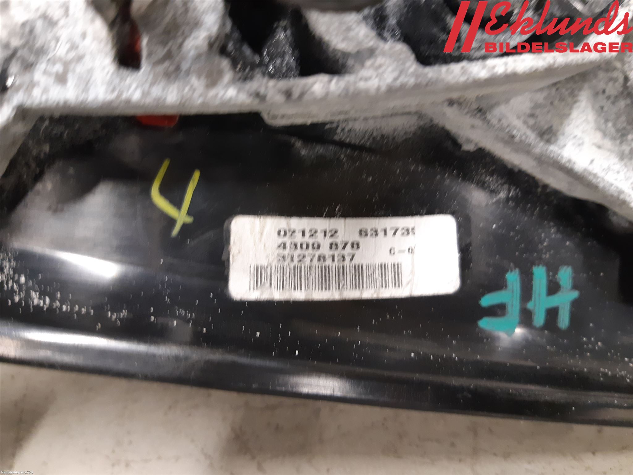 Volvo V40 12-19 Spegel Yttre El Hö