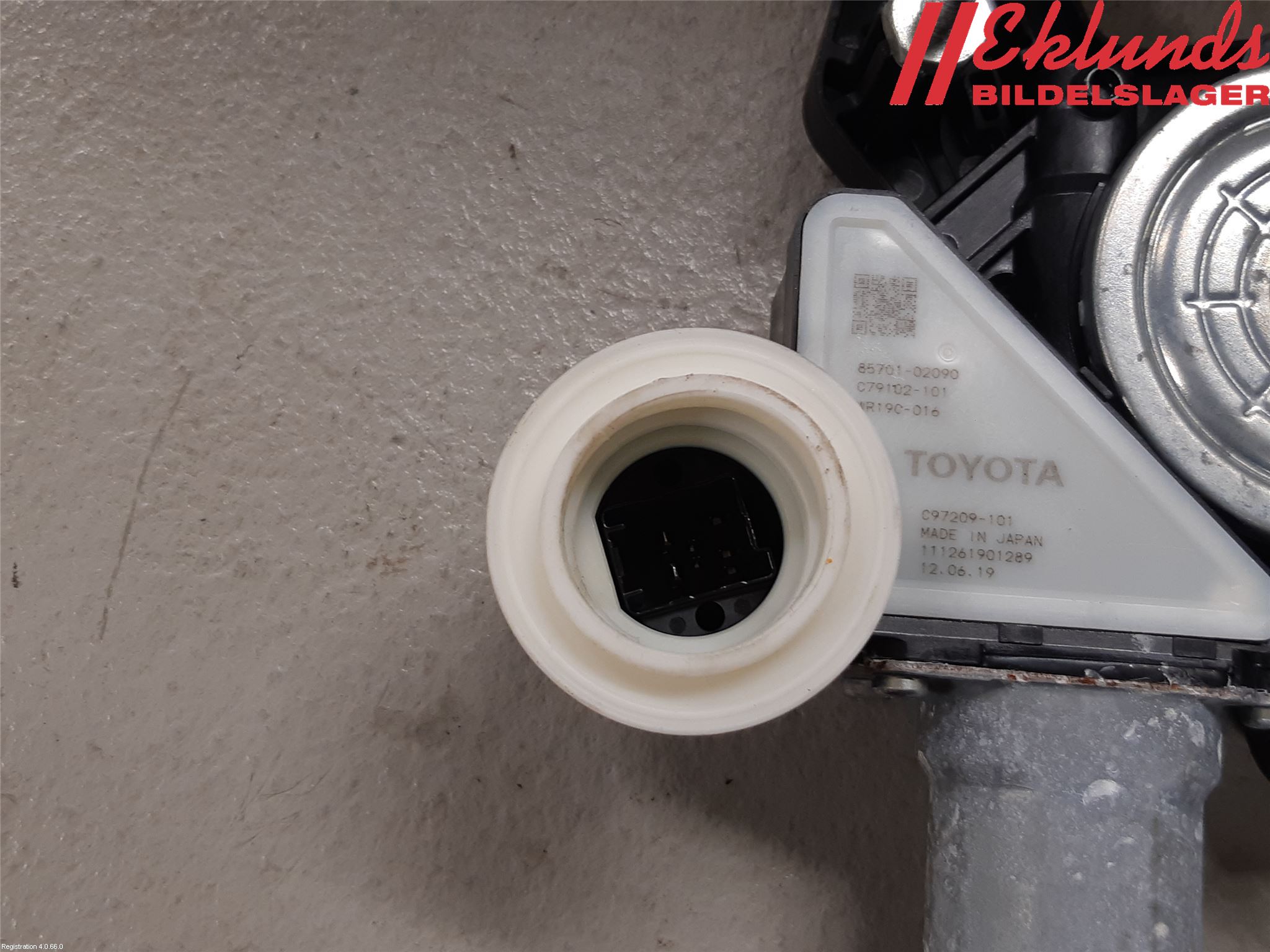 Toyota COROLLA 19- Fönsterhiss El Kompl