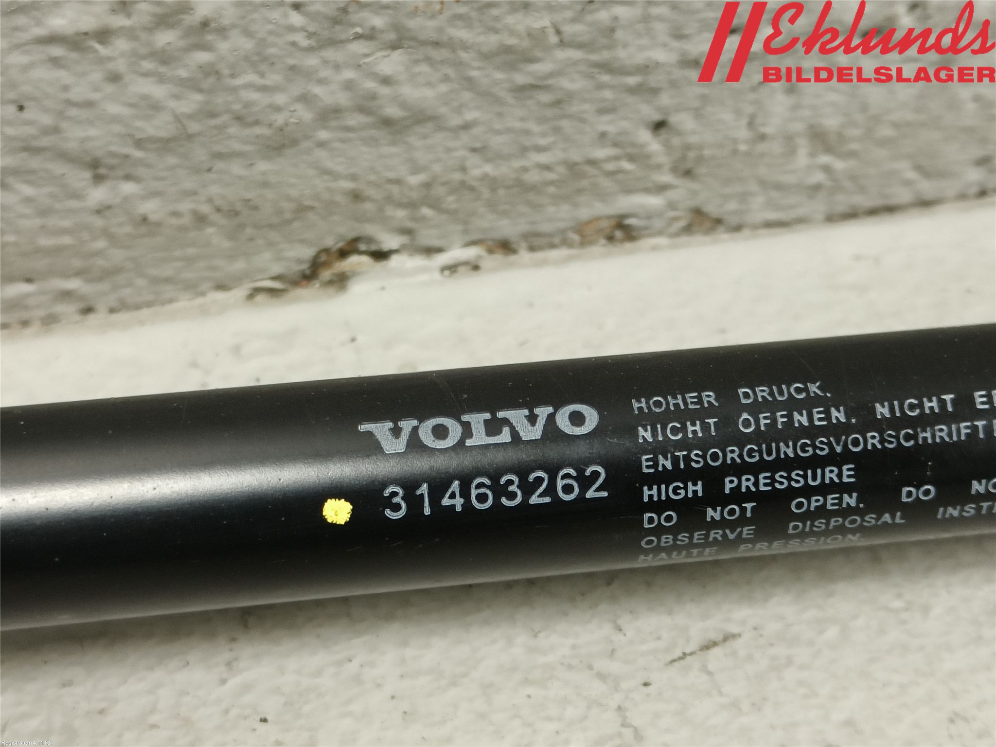 Volvo V60 19- Gasfjäder Baklucka