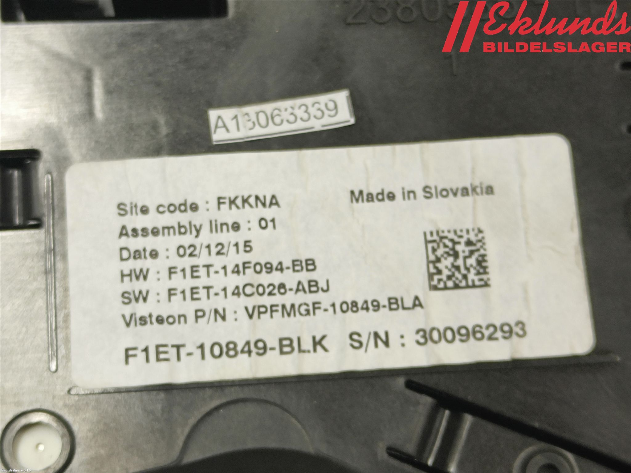 Ford FOCUS 15-18 Instrument Komb