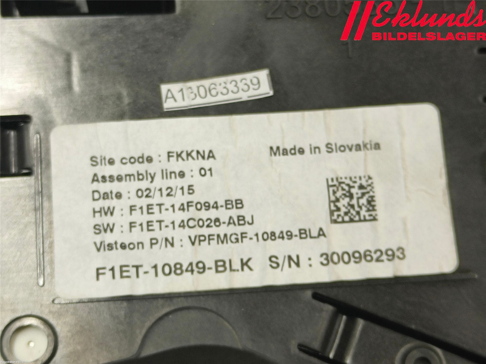 Ford FOCUS 15-18 Instrument Komb