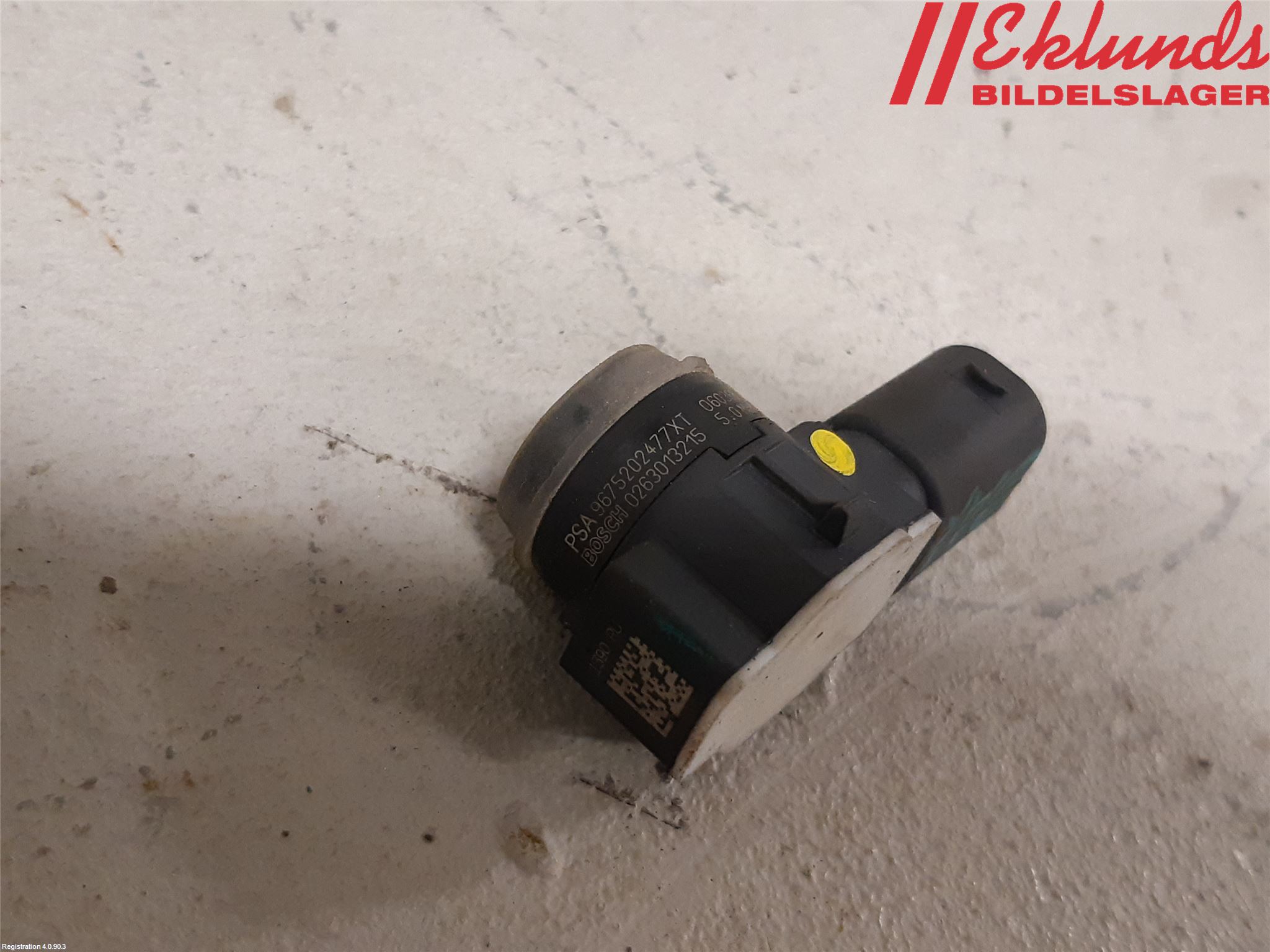Peugeot PARTNER 16-18 Parkeringshjälp Backsensor