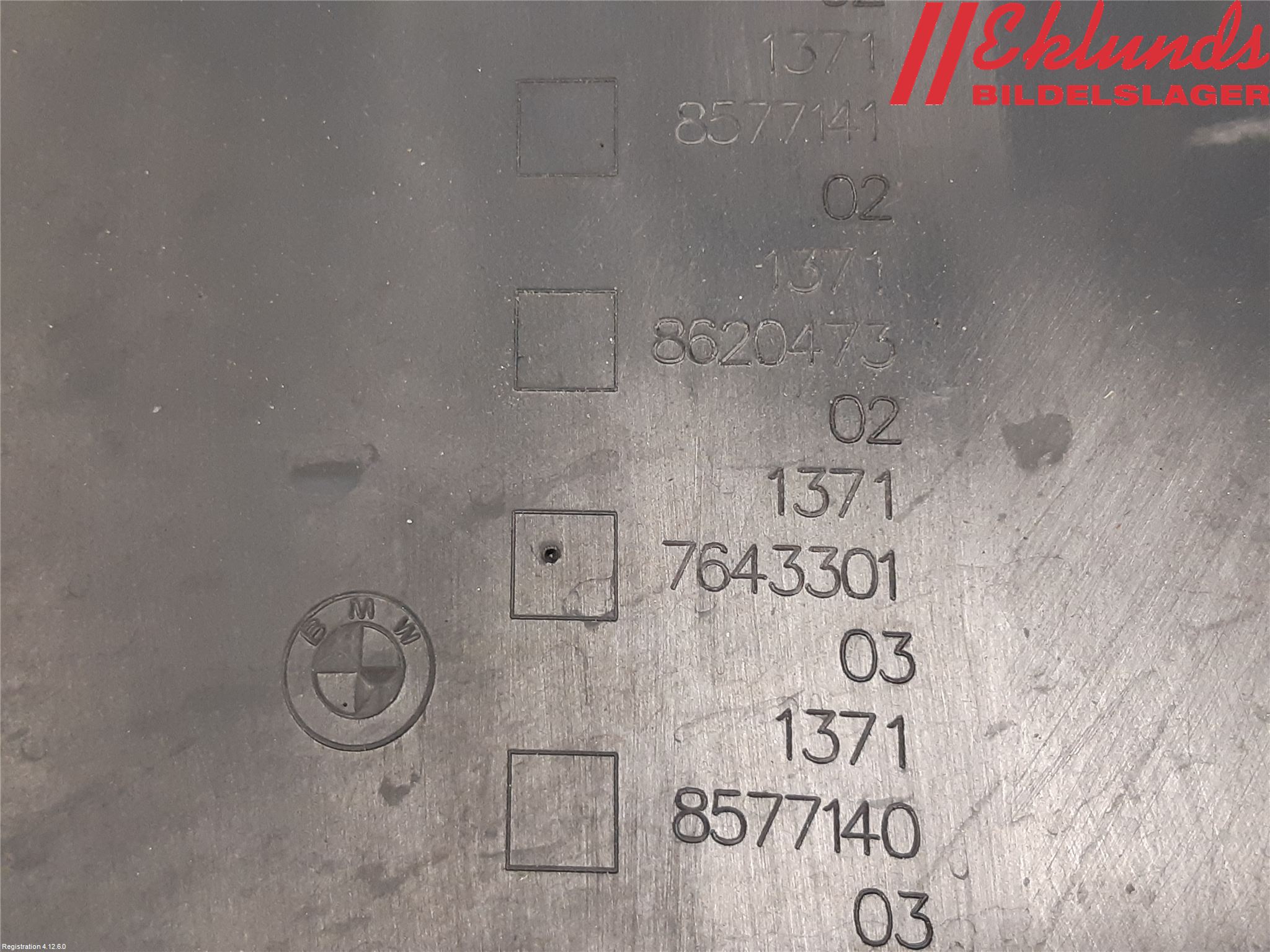 BMW 7 G11/G12 15-22 Luftrenare