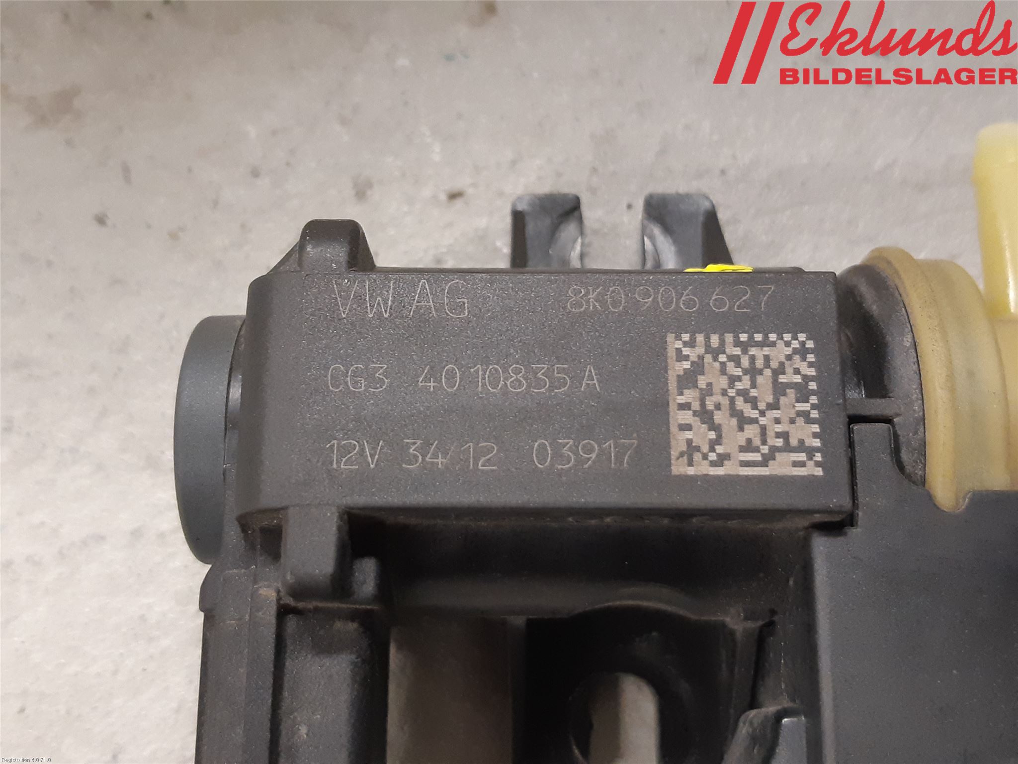 Audi A6/S6 4G 11-18 Vakuumventil