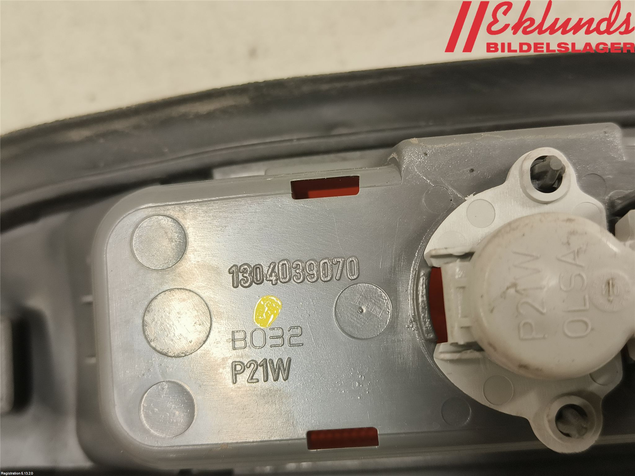 Fiat DUCATO 02-06 Bromsljus Bakruta