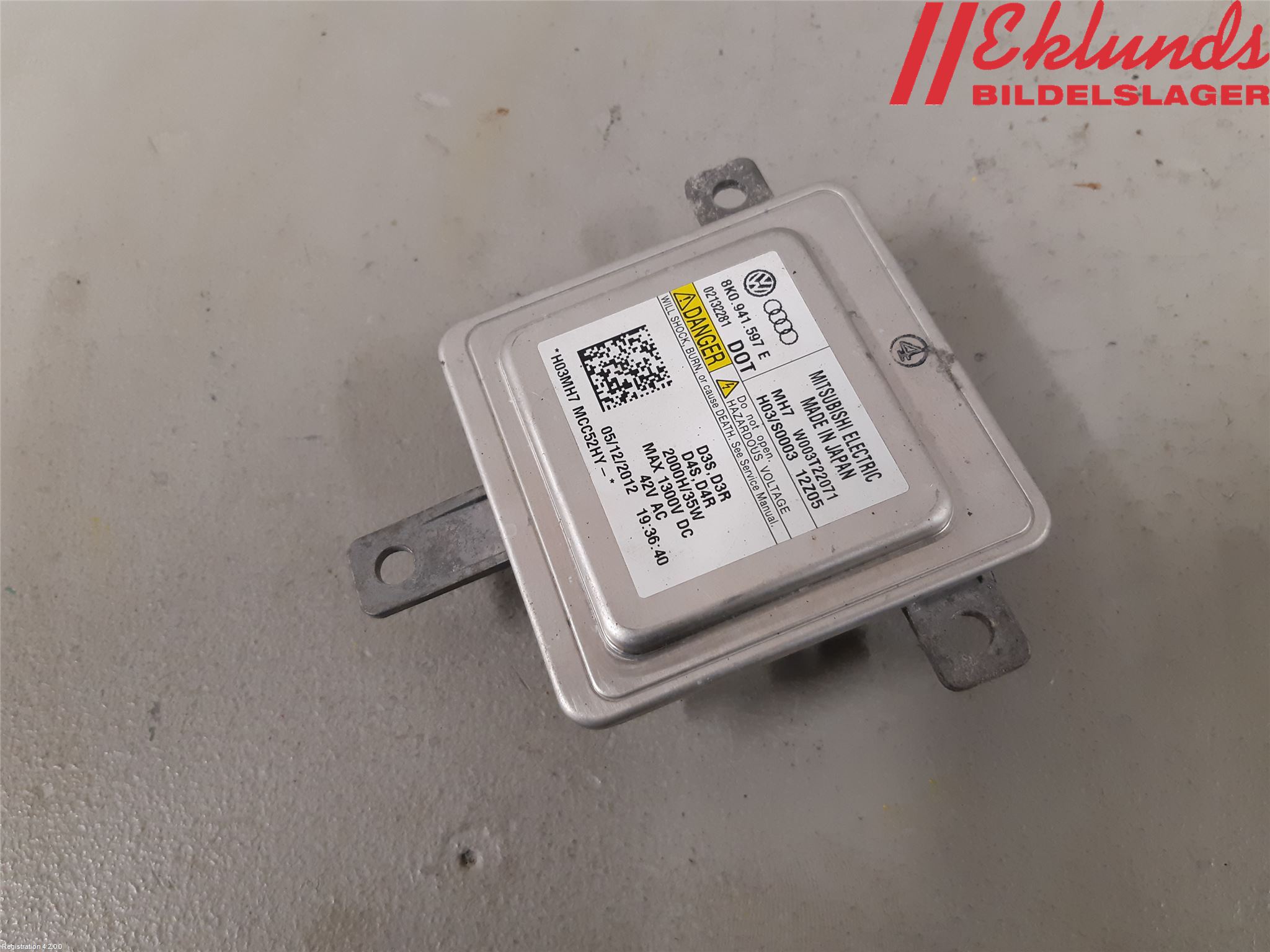 Audi A6/S6 4G 11-18 Styrenhet Strålkastare