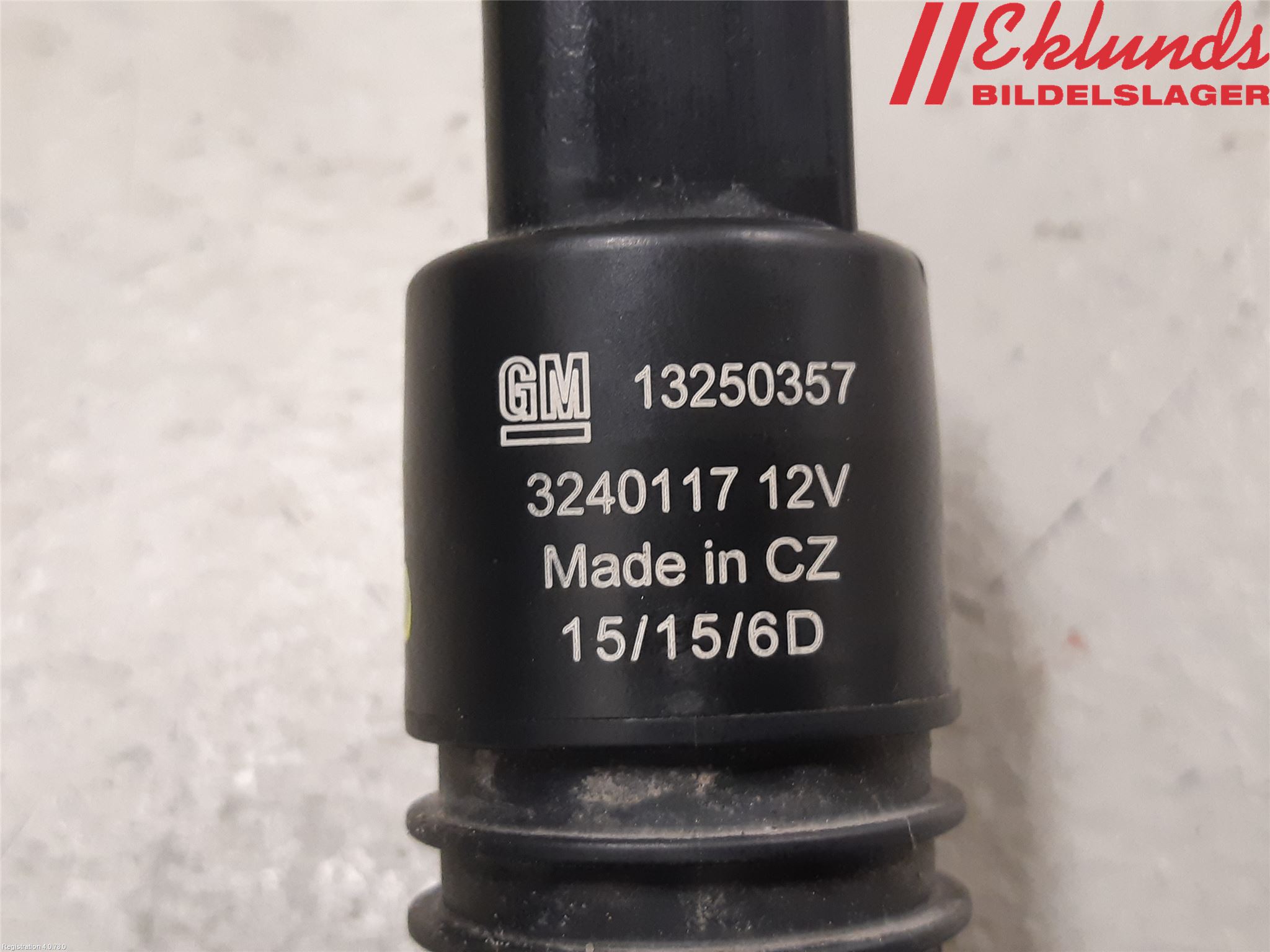 Opel MERIVA B 10-17 Spolarpump Vindruta