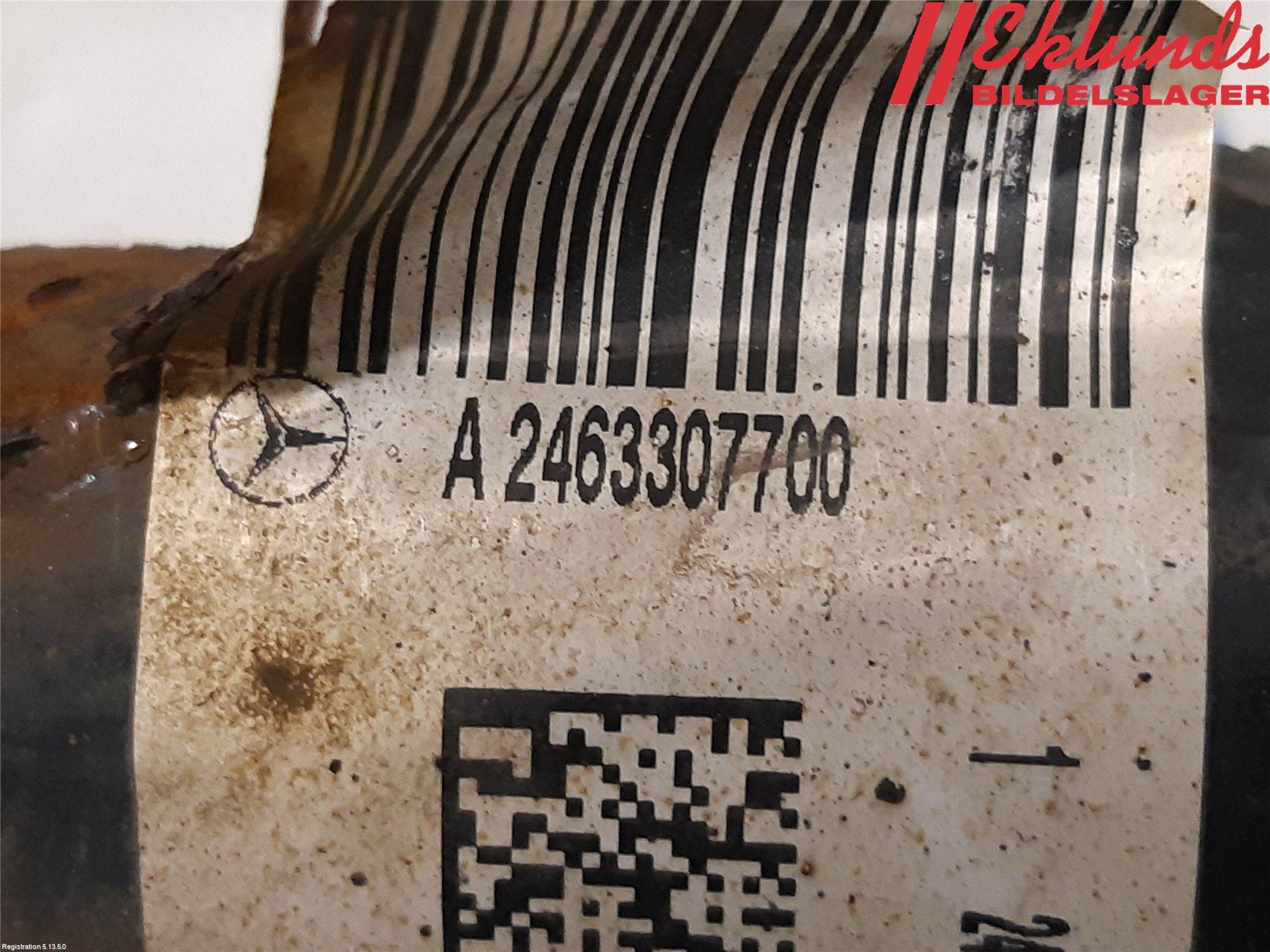 Mercedes-Benz MB A-KLASS (W176) 13-18 Drivaxel Fram Höger