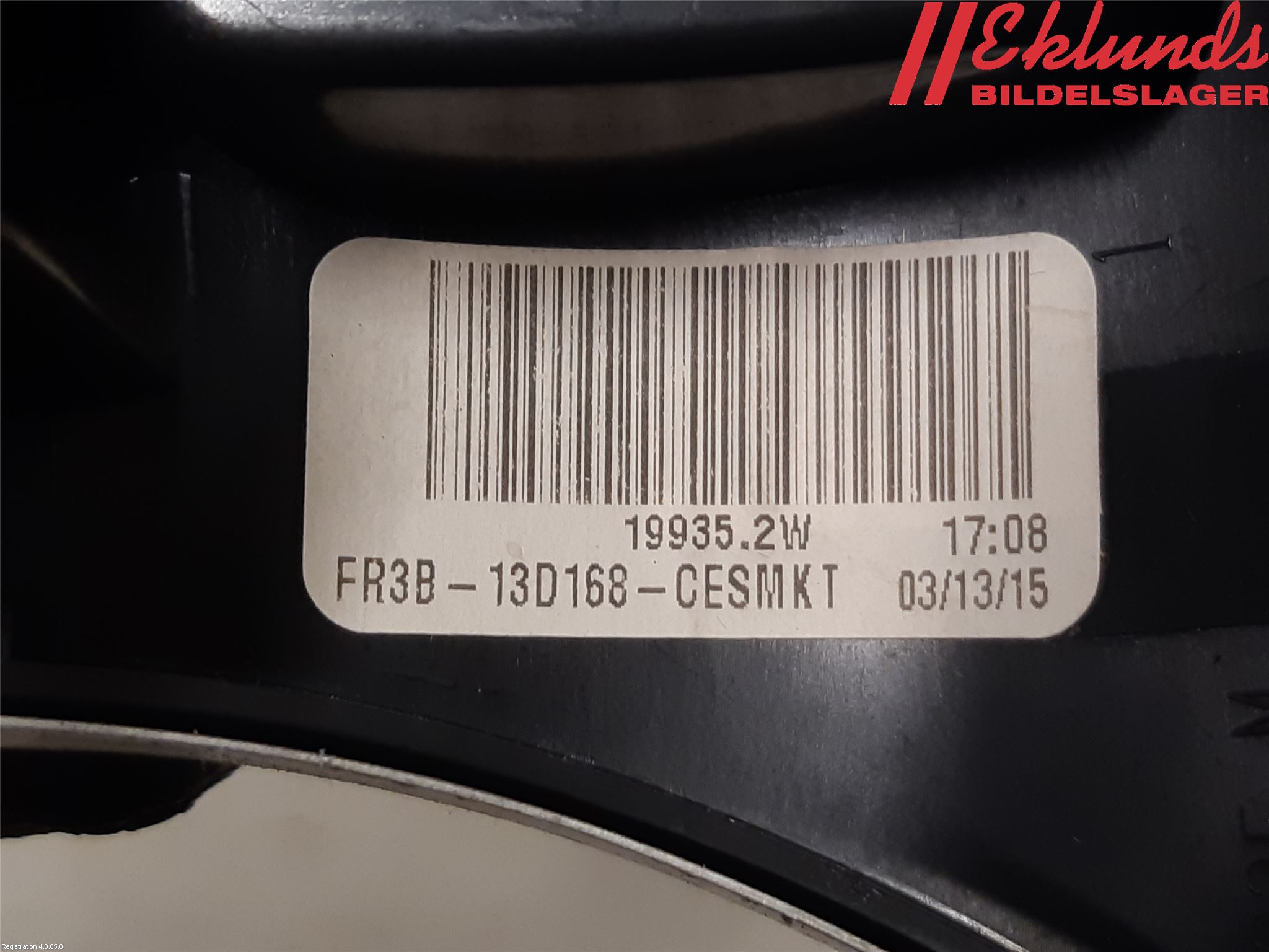 Ford MUSTANG VI 15-22 Instrumentbräda Inlägg-Dekorlist