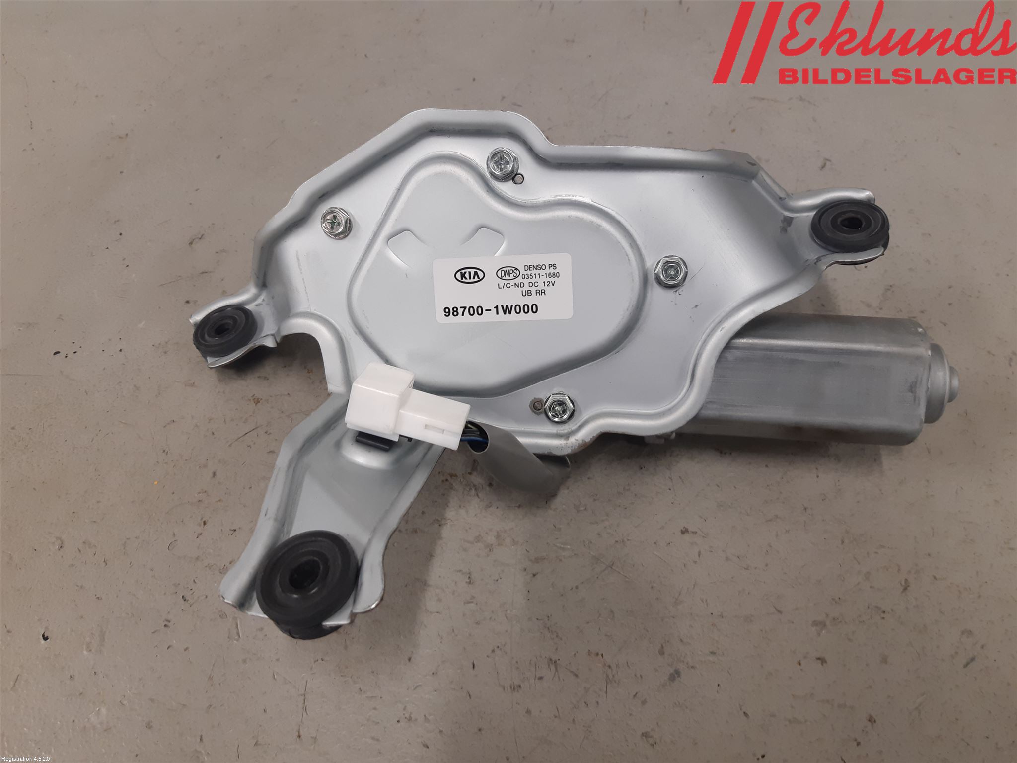 Kia RIO 12-16 Torkarmotor Baklucka