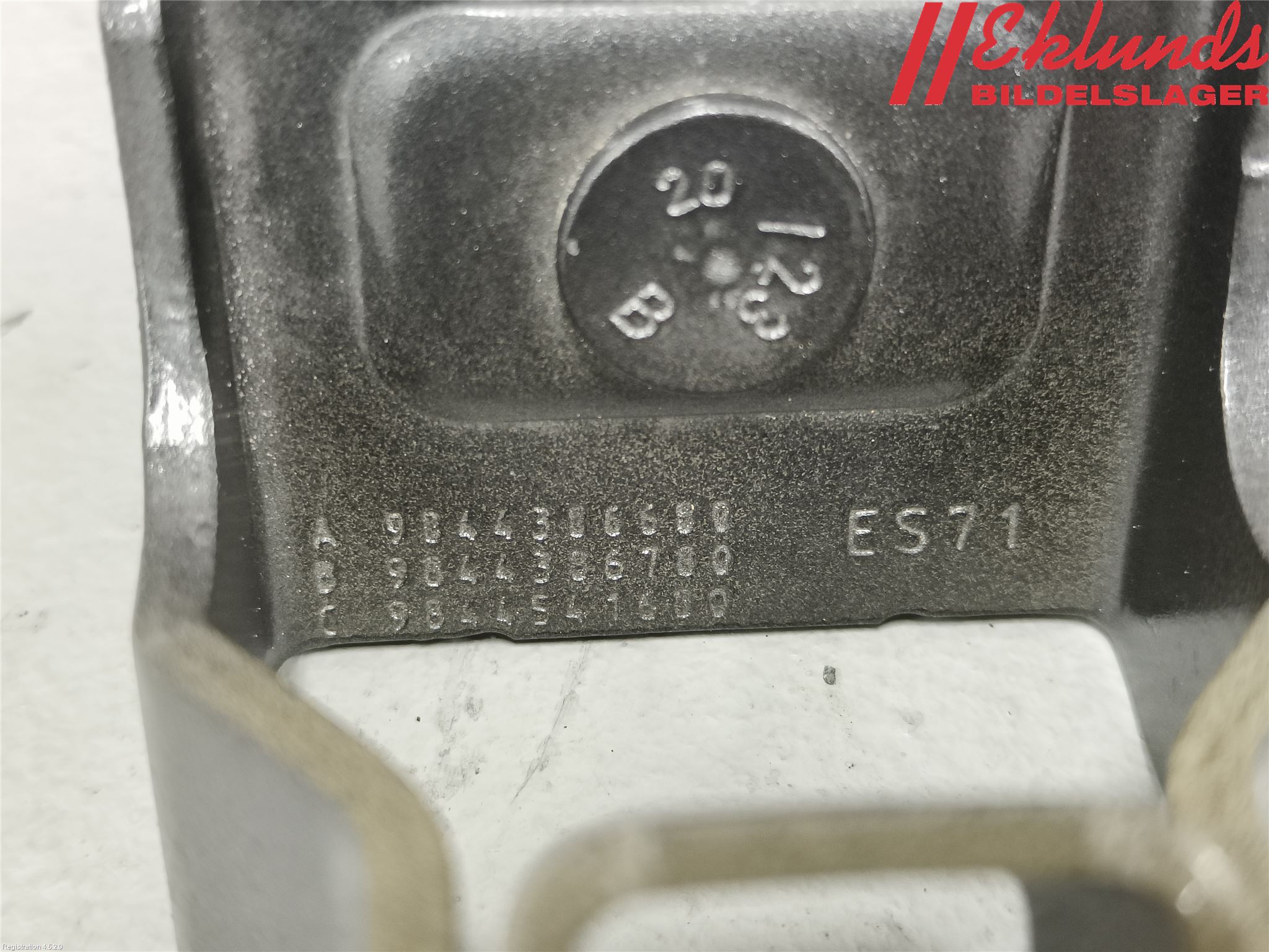 Peugeot 2008/E-2008 20- Bakluckegångjärn Vä