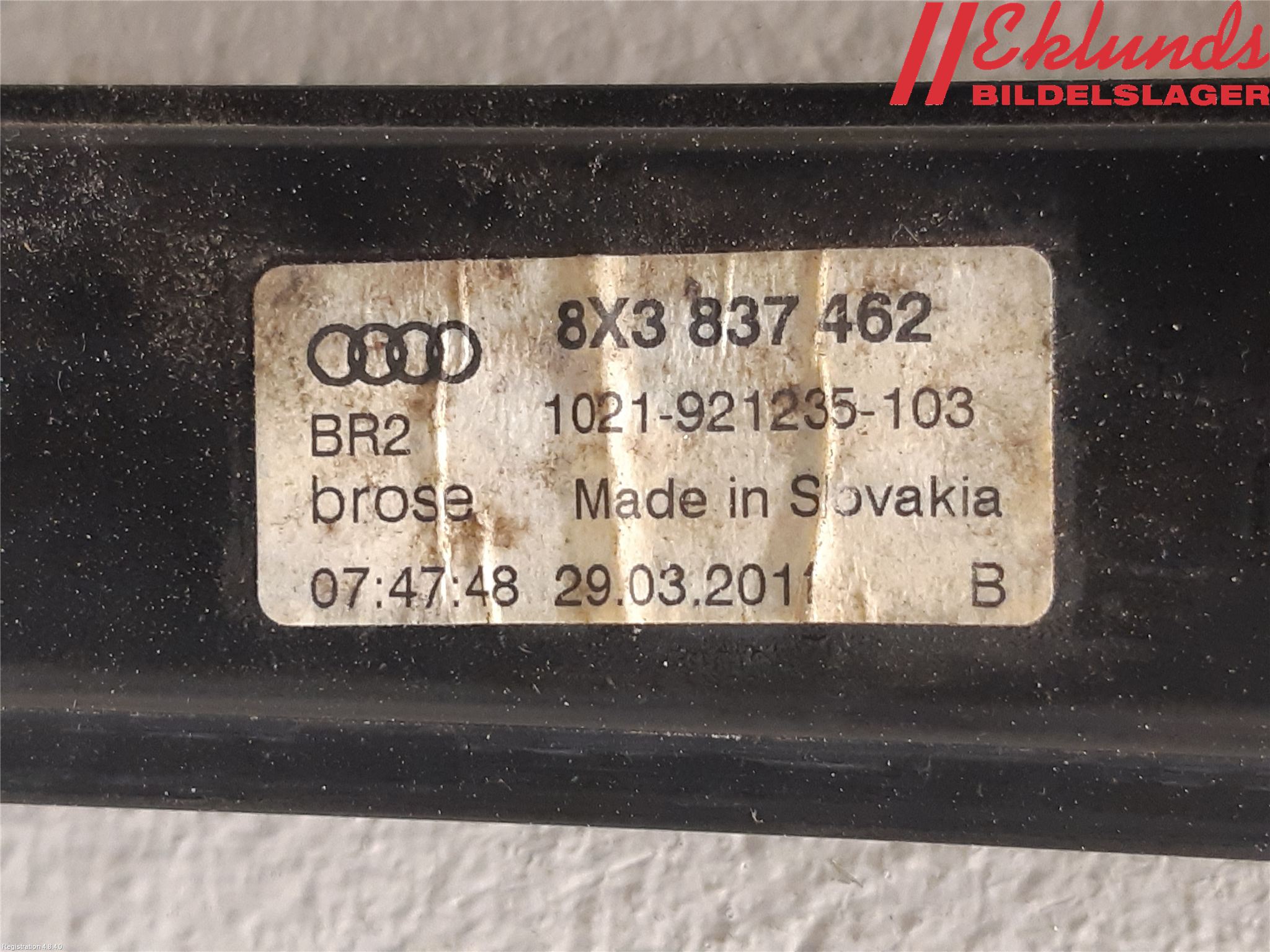 Audi A1/S1 11-18 Fönsterhiss El Kompl
