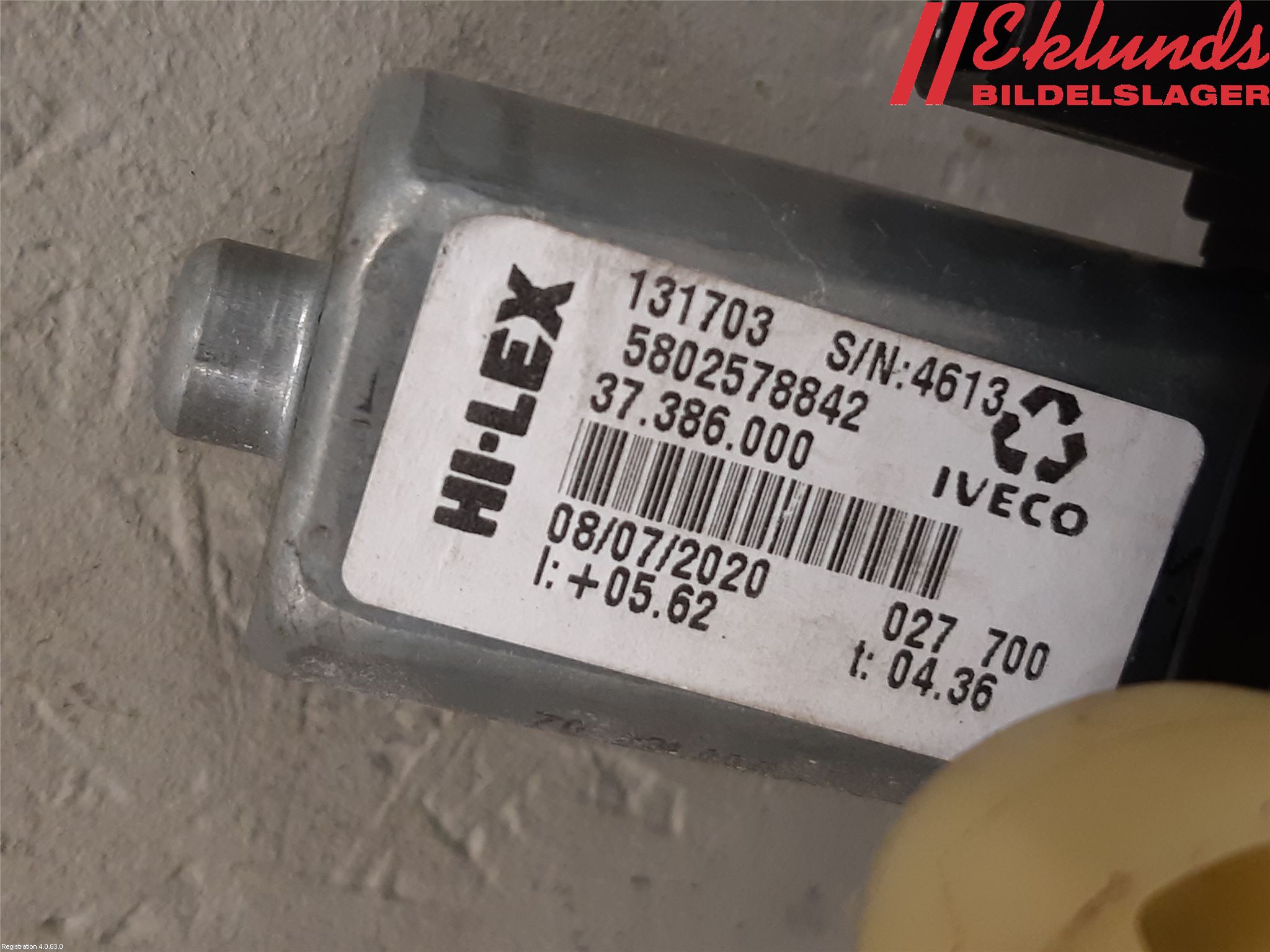 Iveco DAILY 14->> Fönsterhiss El Kompl