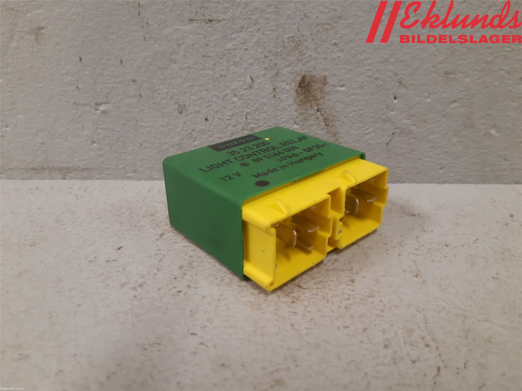 Volvo S70/V70/XC  97-00 Relä Ljus