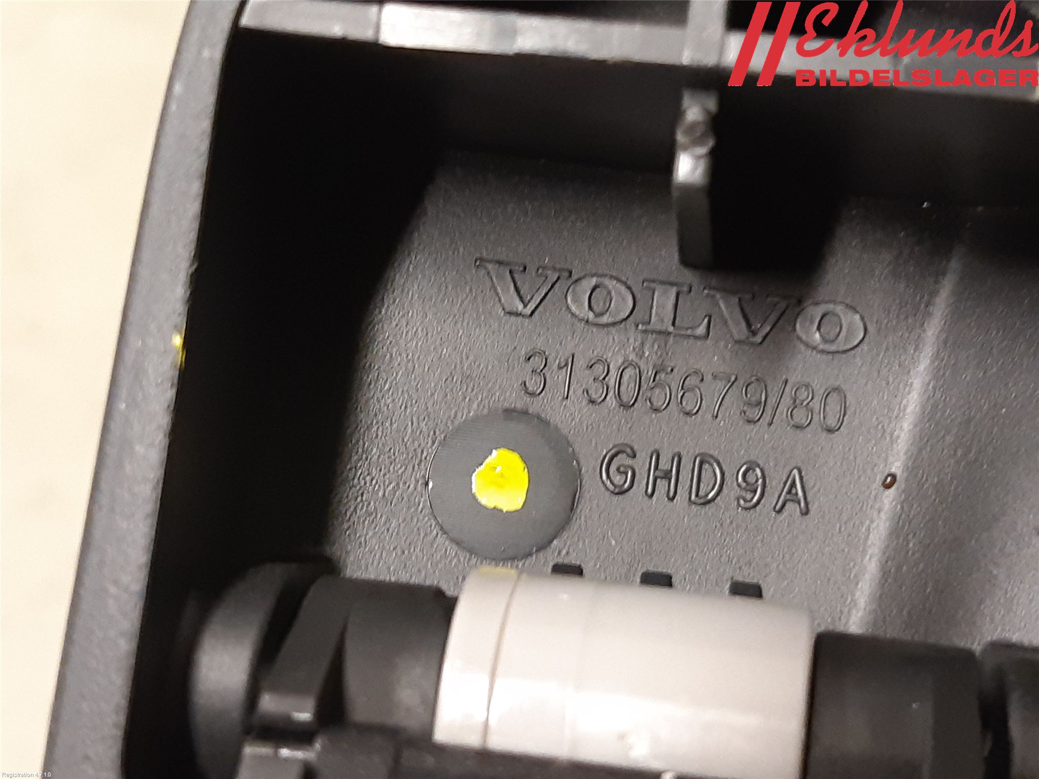 Volvo XC90/RECHARGE 16- Kurvhandtag I Tak