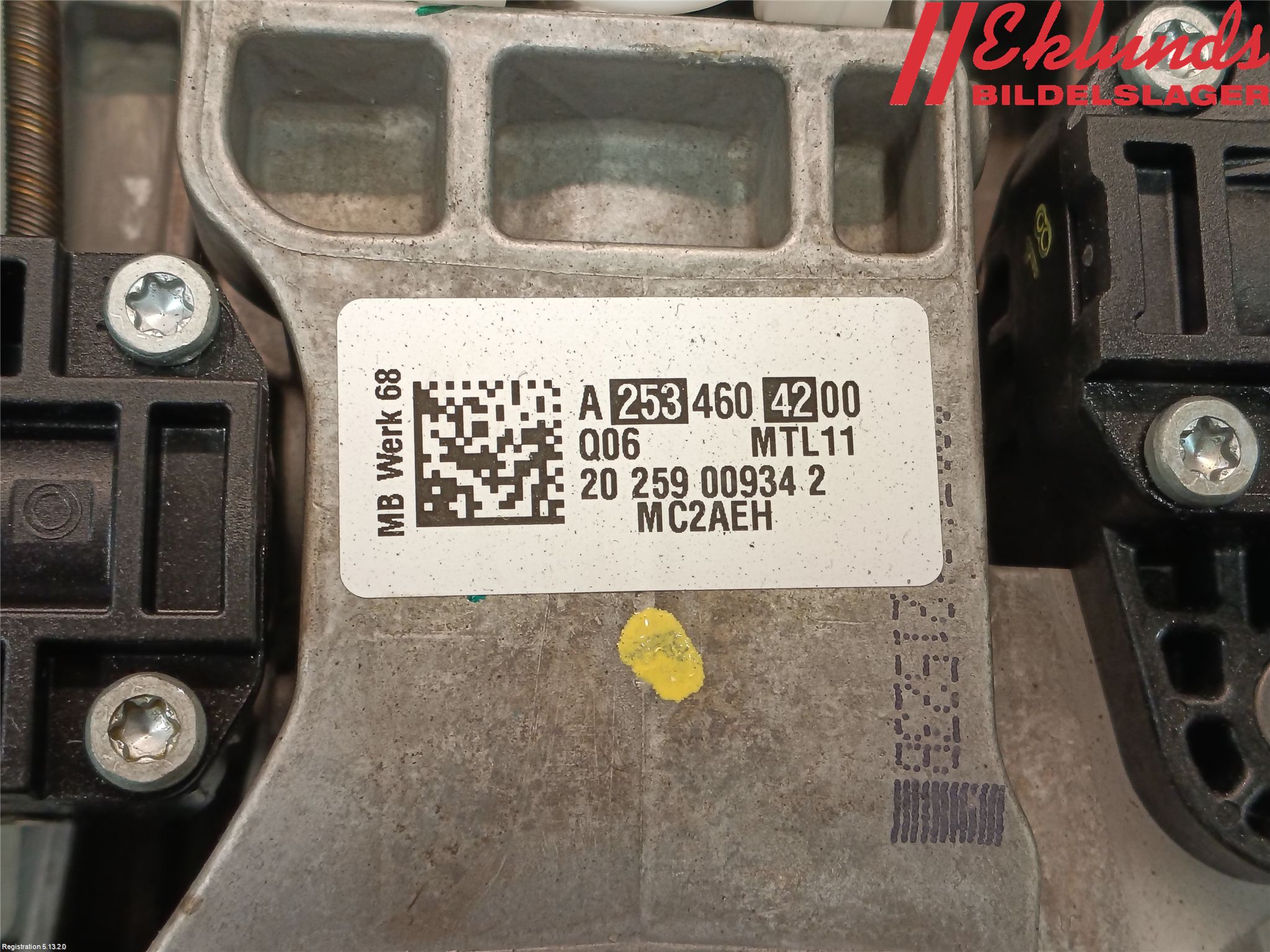 Mercedes-Benz MB EQC (N293) 20- Rattaxelaggregat