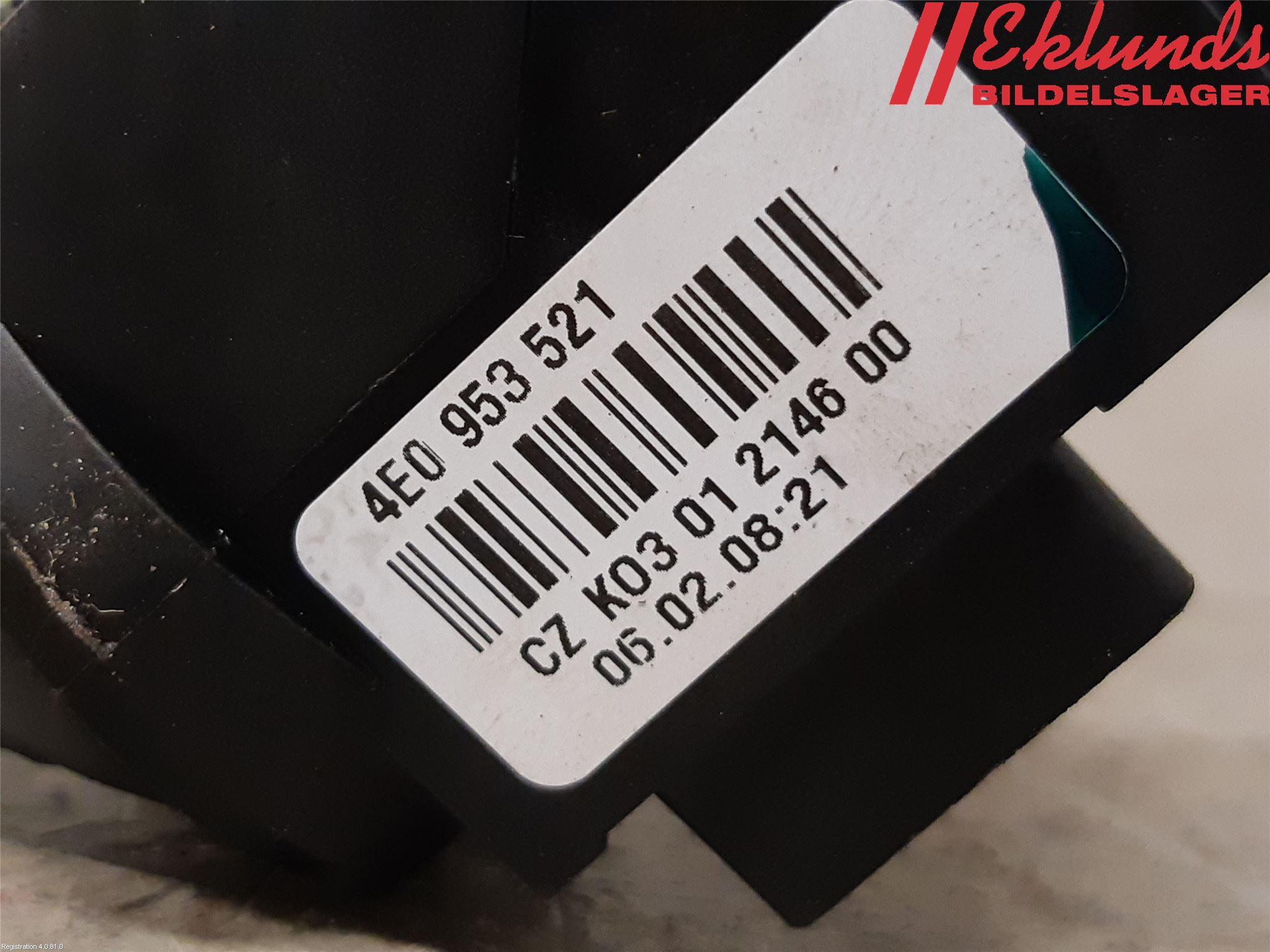 Audi A6/S6     05-11 Strömställar Farthållhuvud