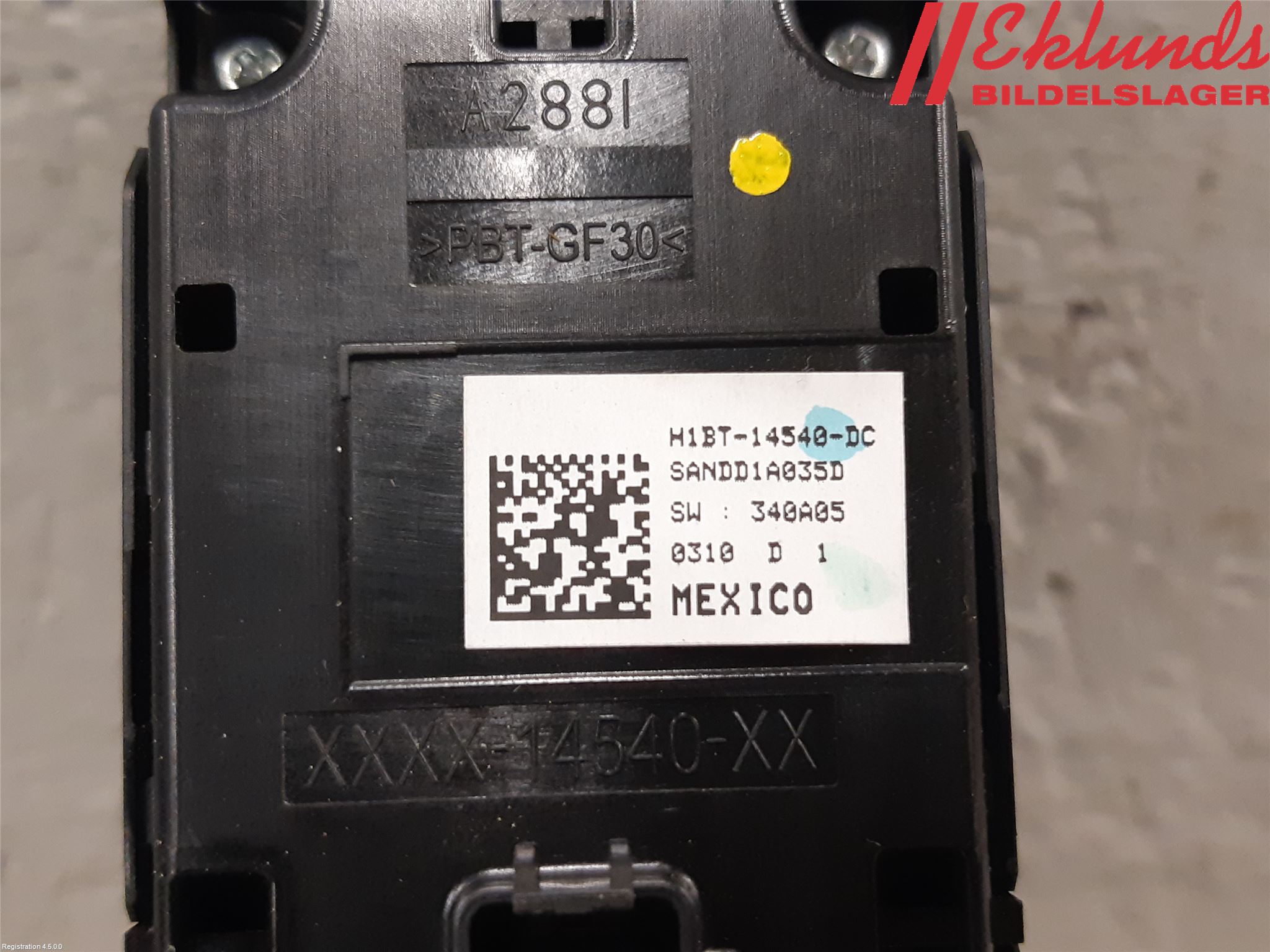 Ford FOCUS 19- Strömställare Elhiss