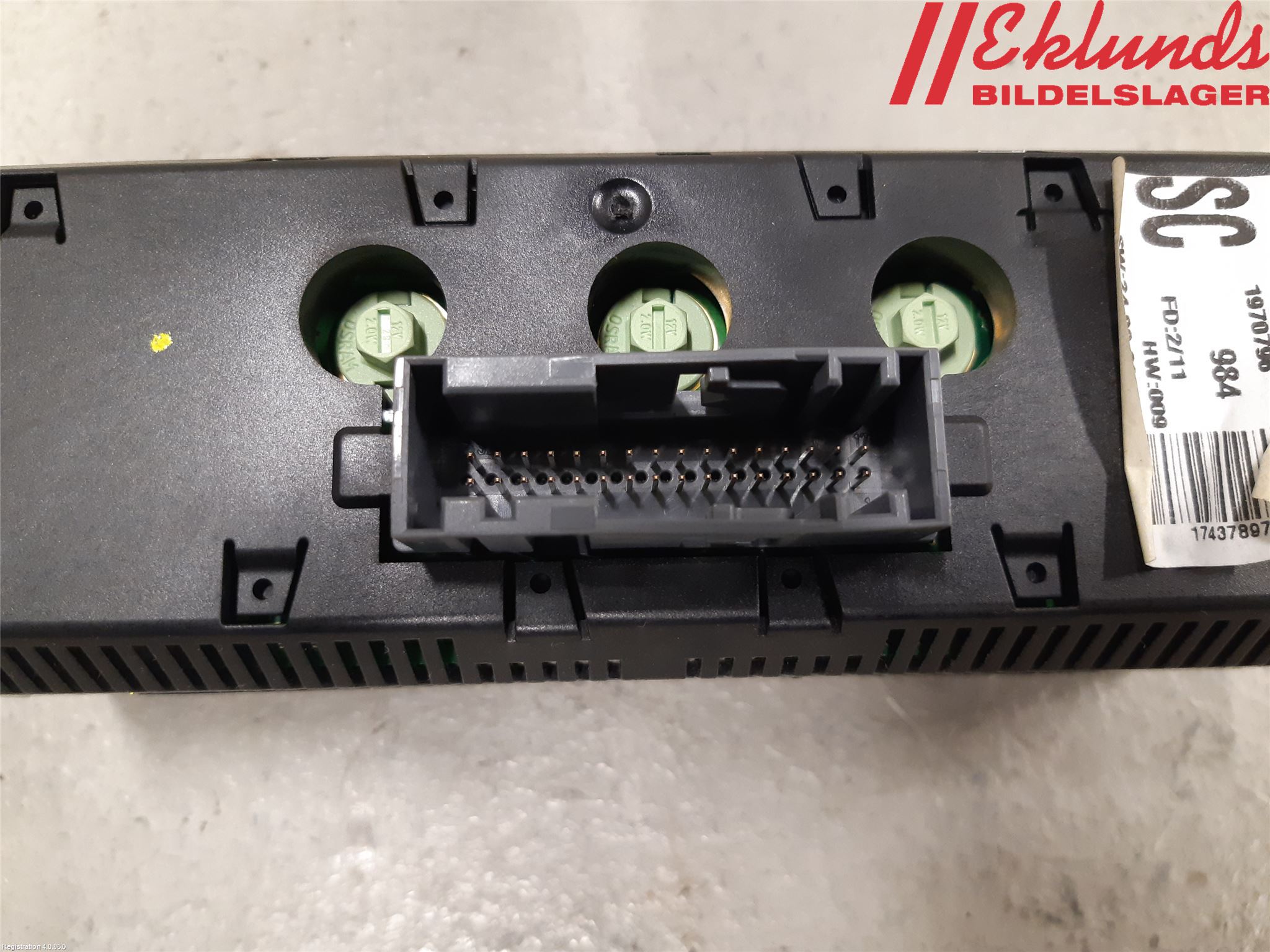 Opel COMBO 02-12 Färddator