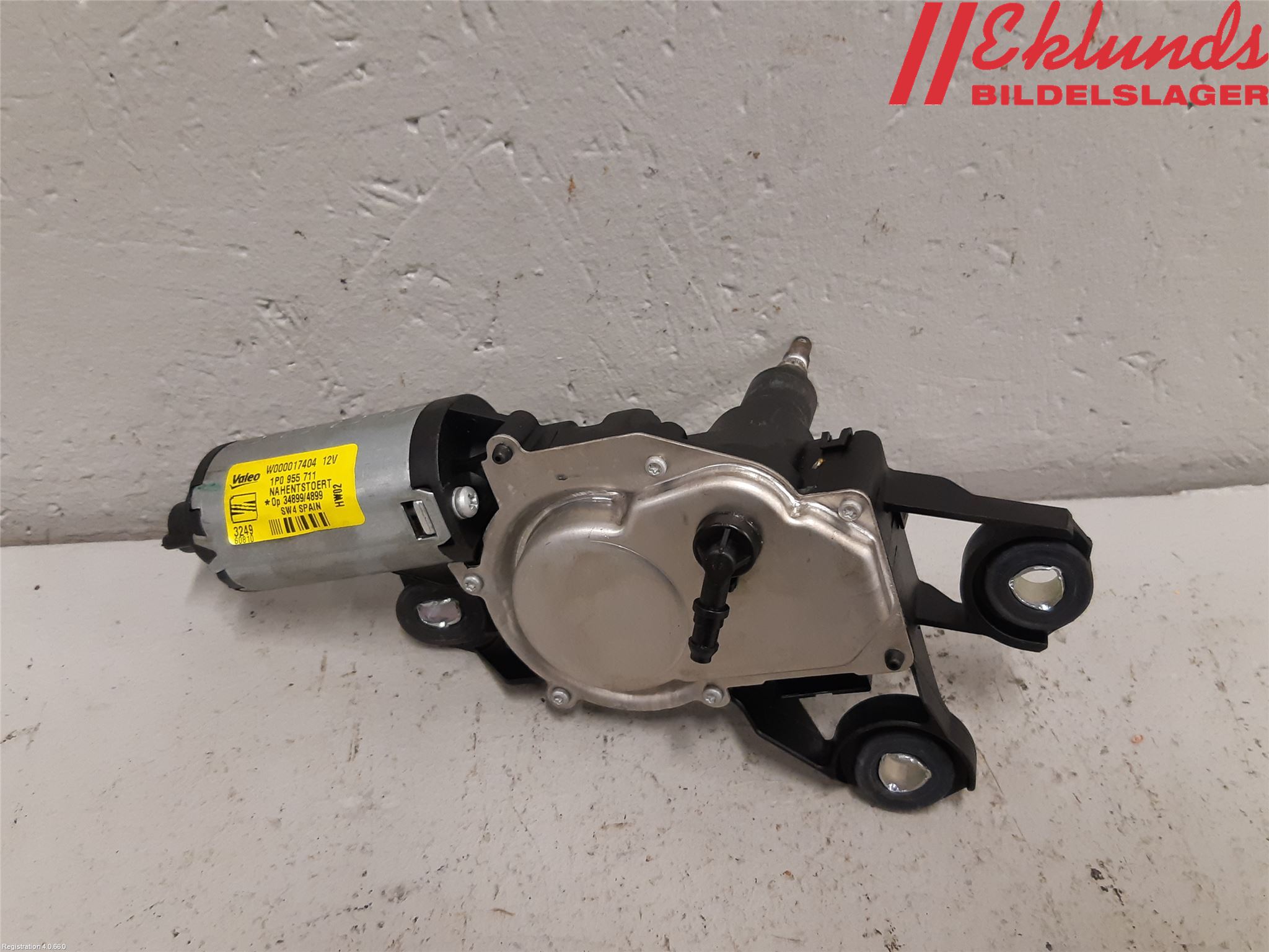 Seat LEON 06-12 Torkarmotor Baklucka
