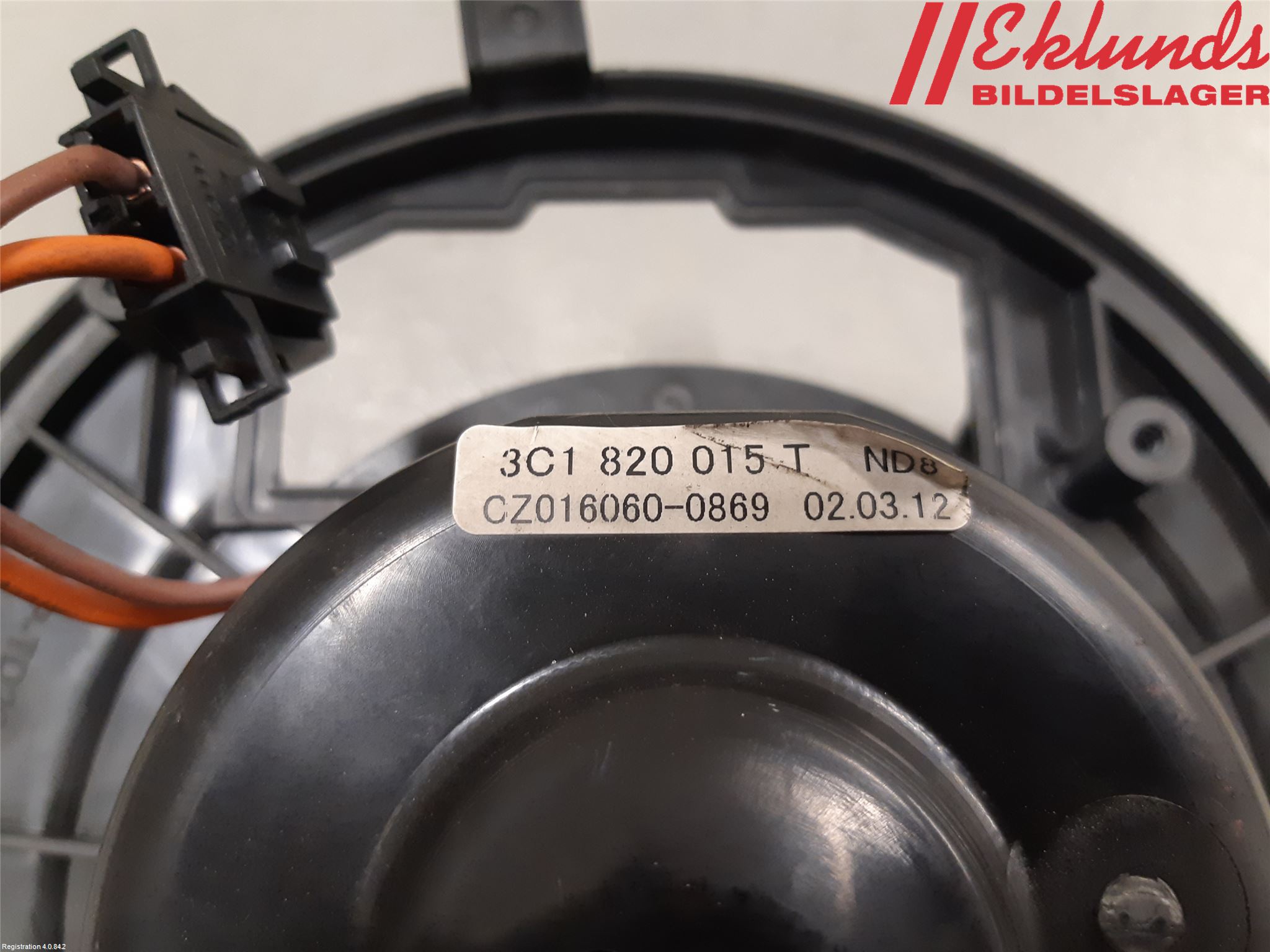 Skoda YETI Värmefläkt