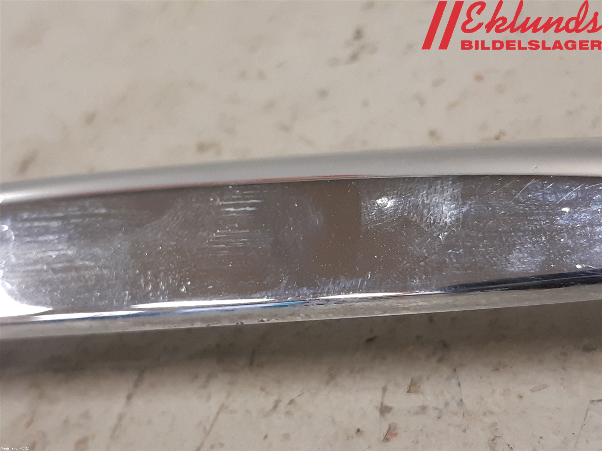 Fiat 500 07- Stötfångarlist Fram