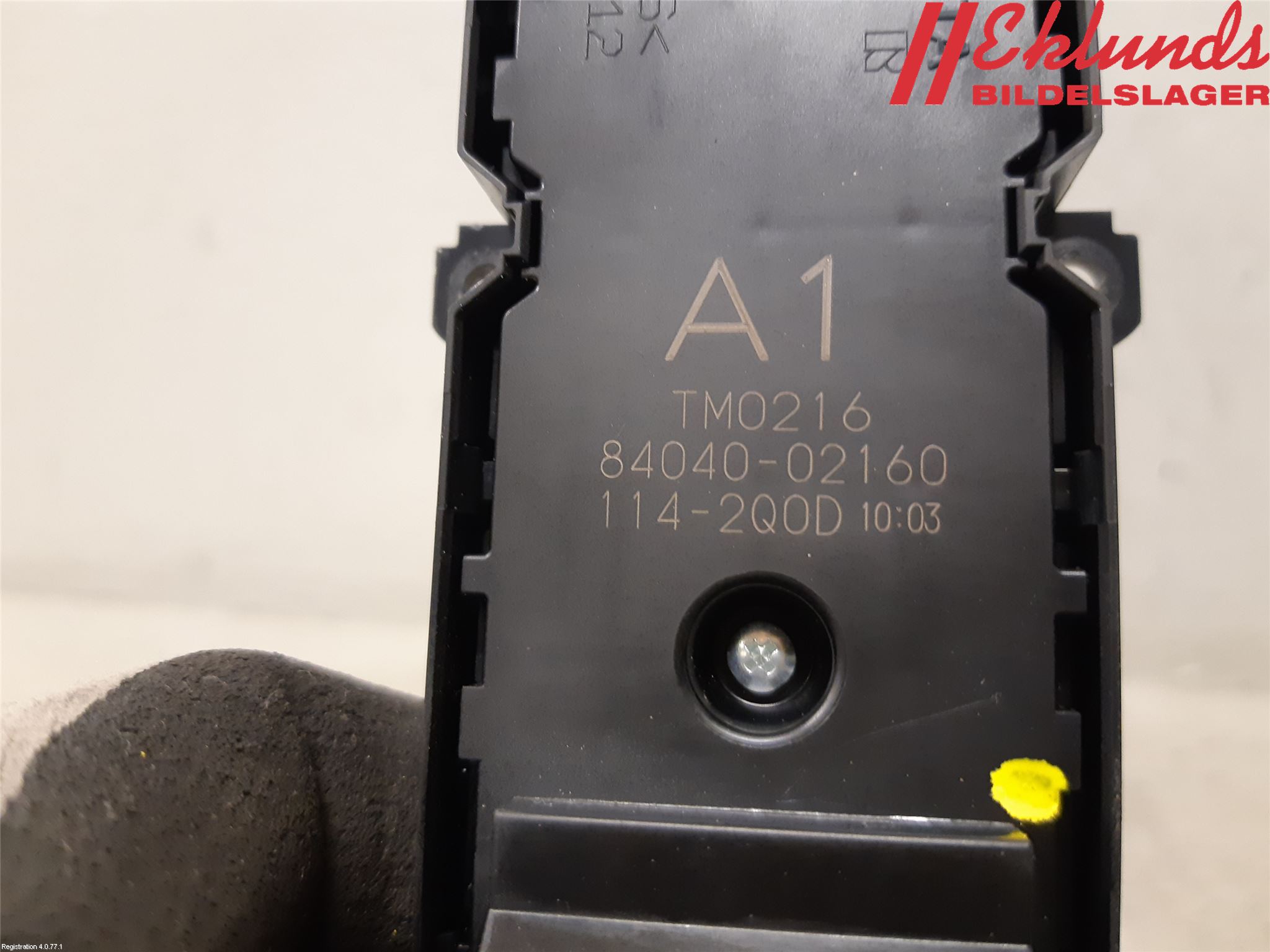 Toyota COROLLA 19- Strömställare Elhiss