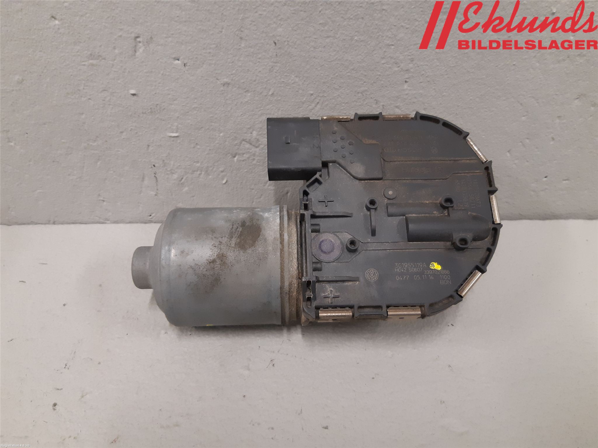 Volkswagen VW PASSAT 15-19 Torkarmotor Vindruta